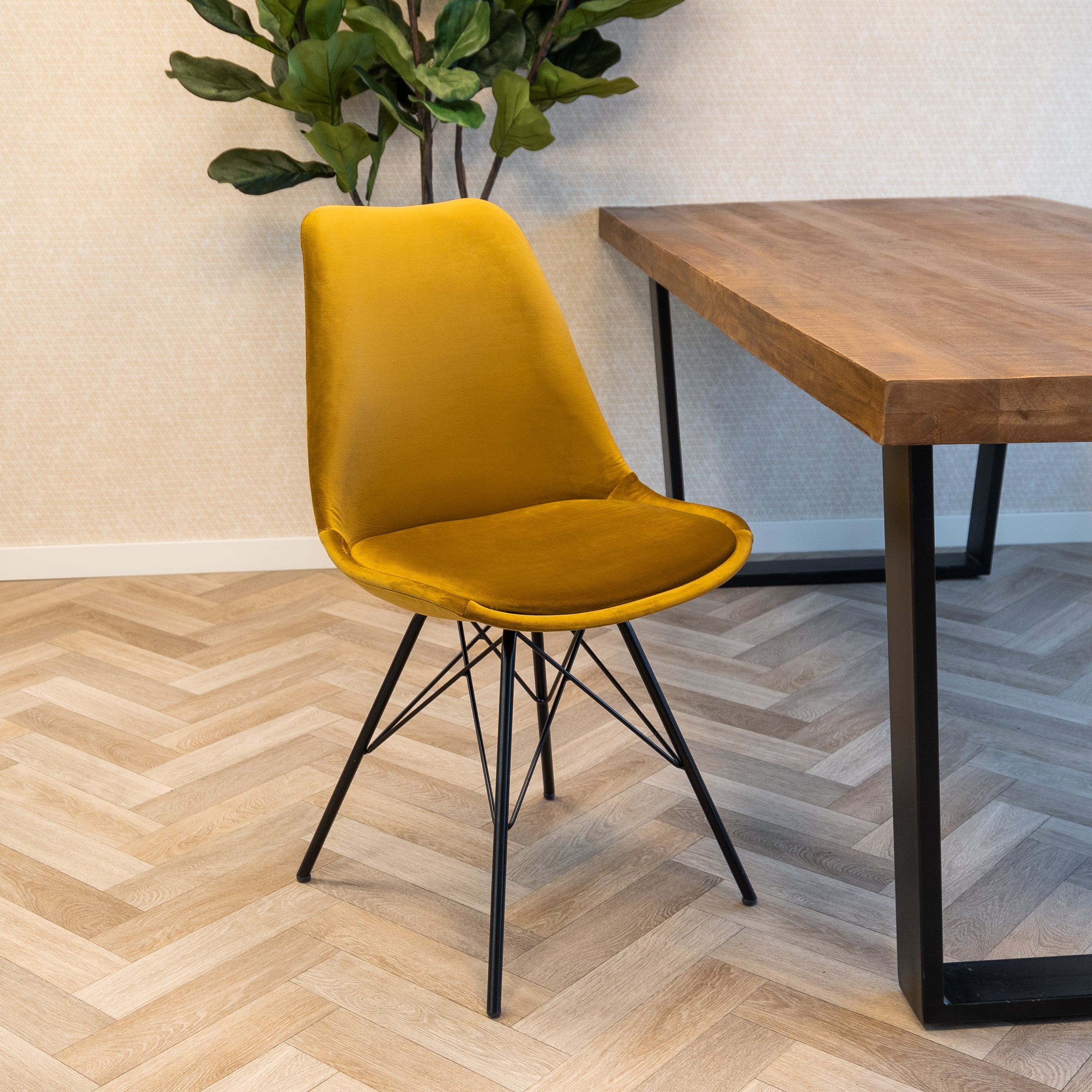 Kick kuipstoel Velvet