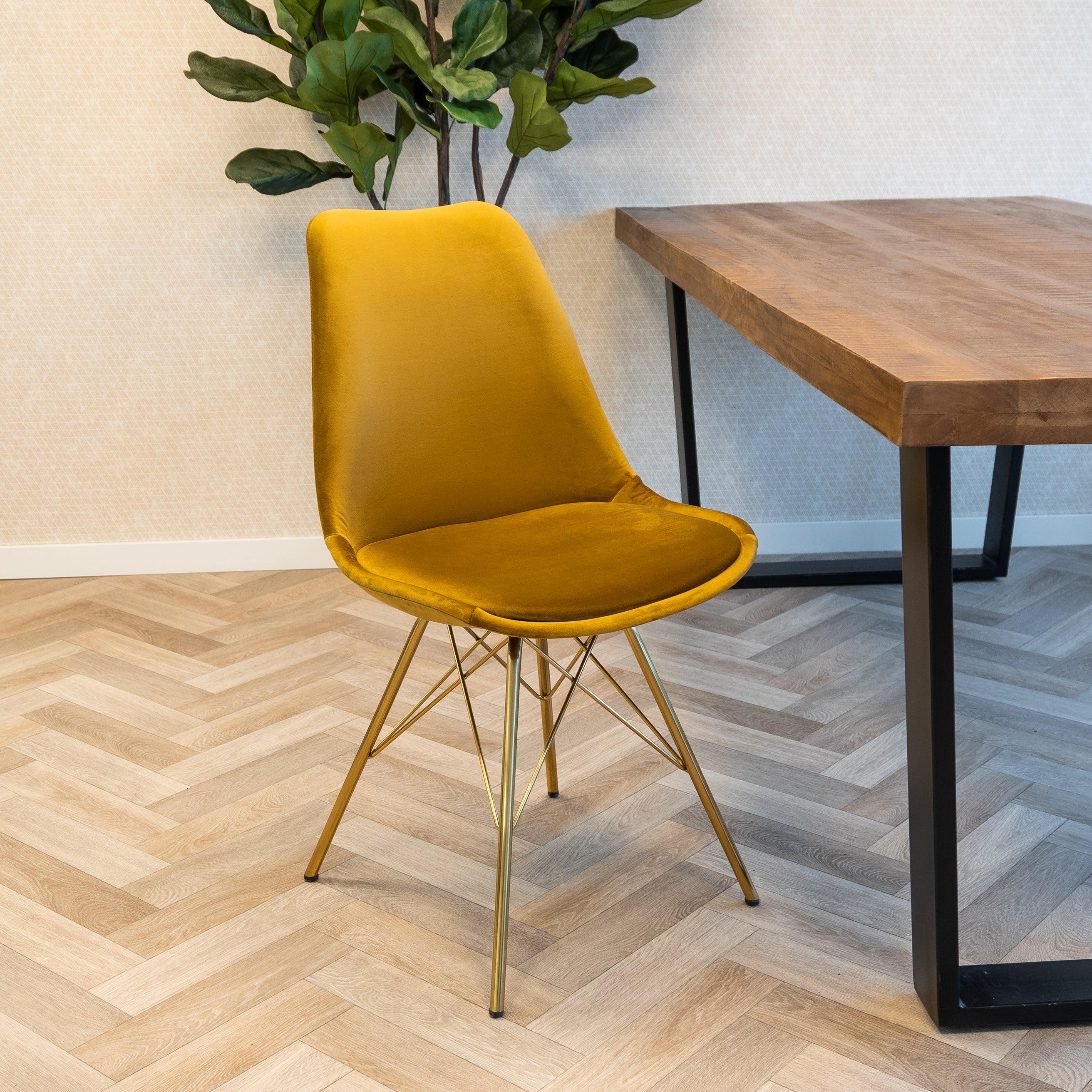 Kick kuipstoel Velvet