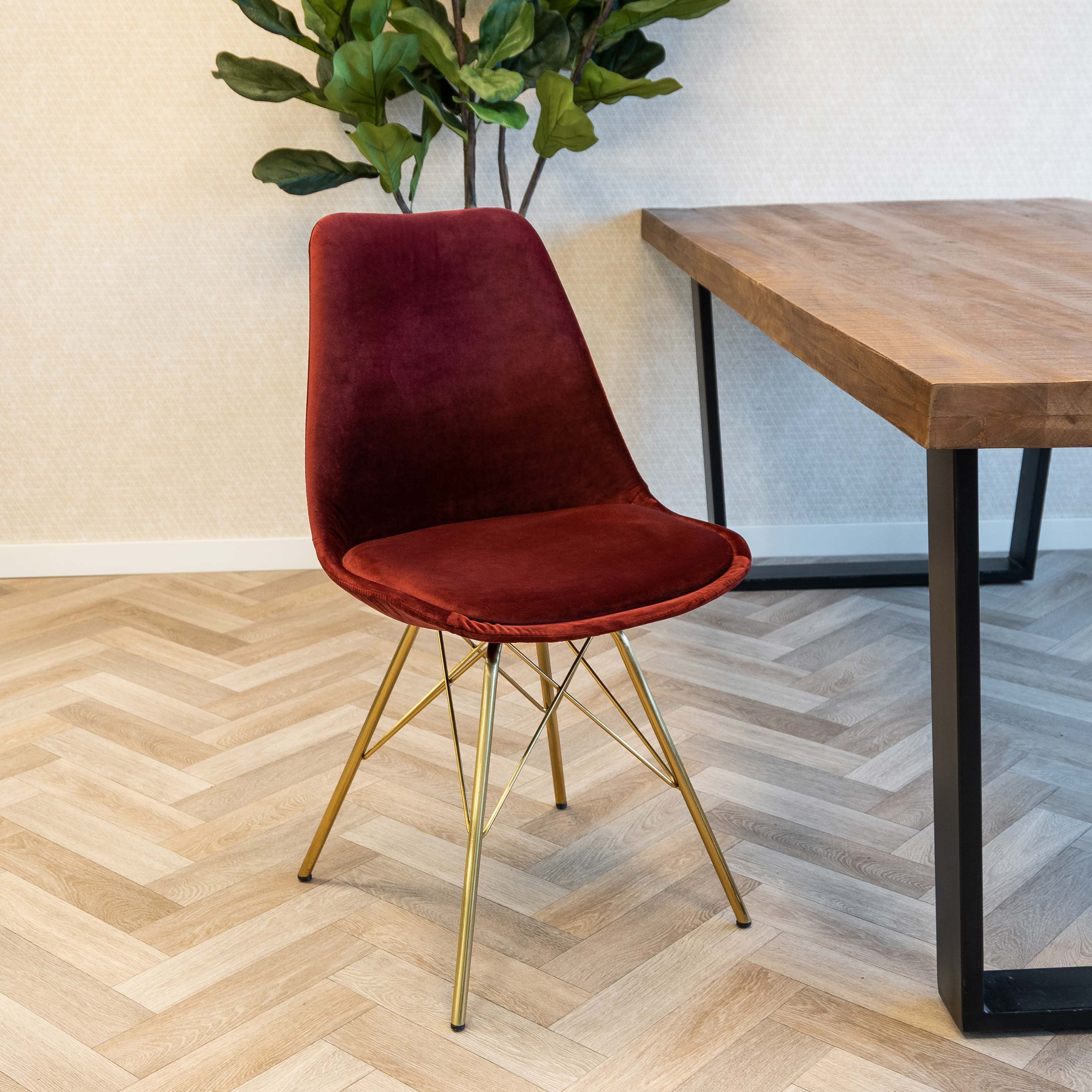 Kick kuipstoel Velvet