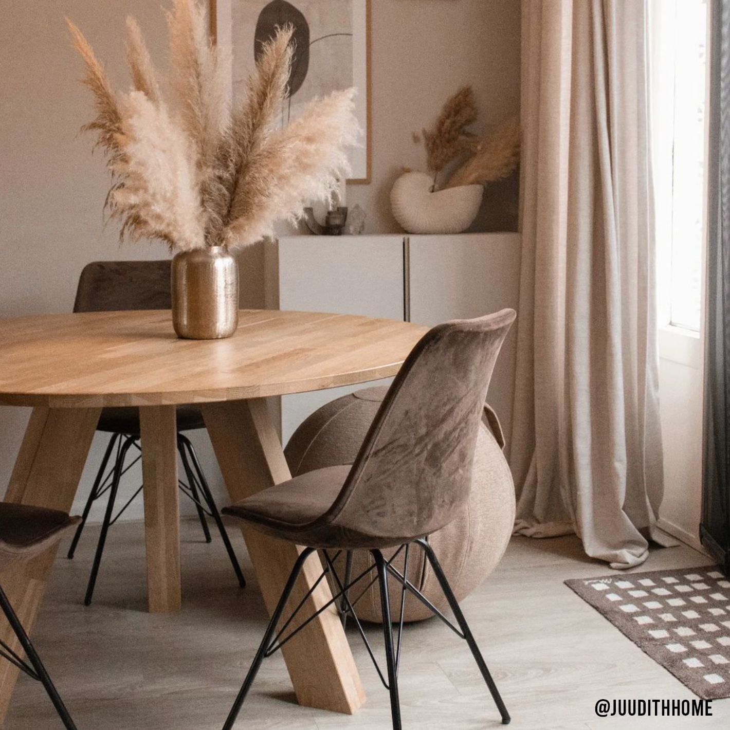 Kick bucket chair Velvet