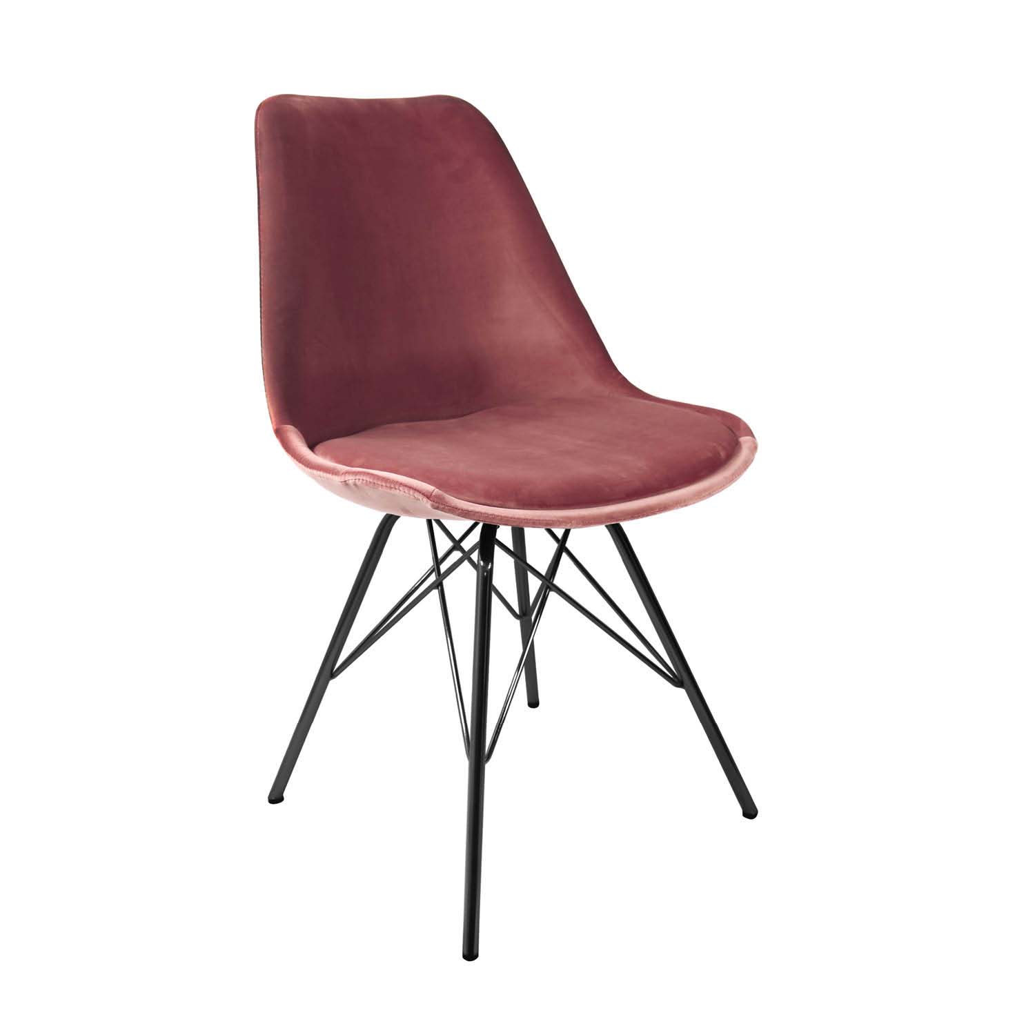Kick bucket chair Velvet