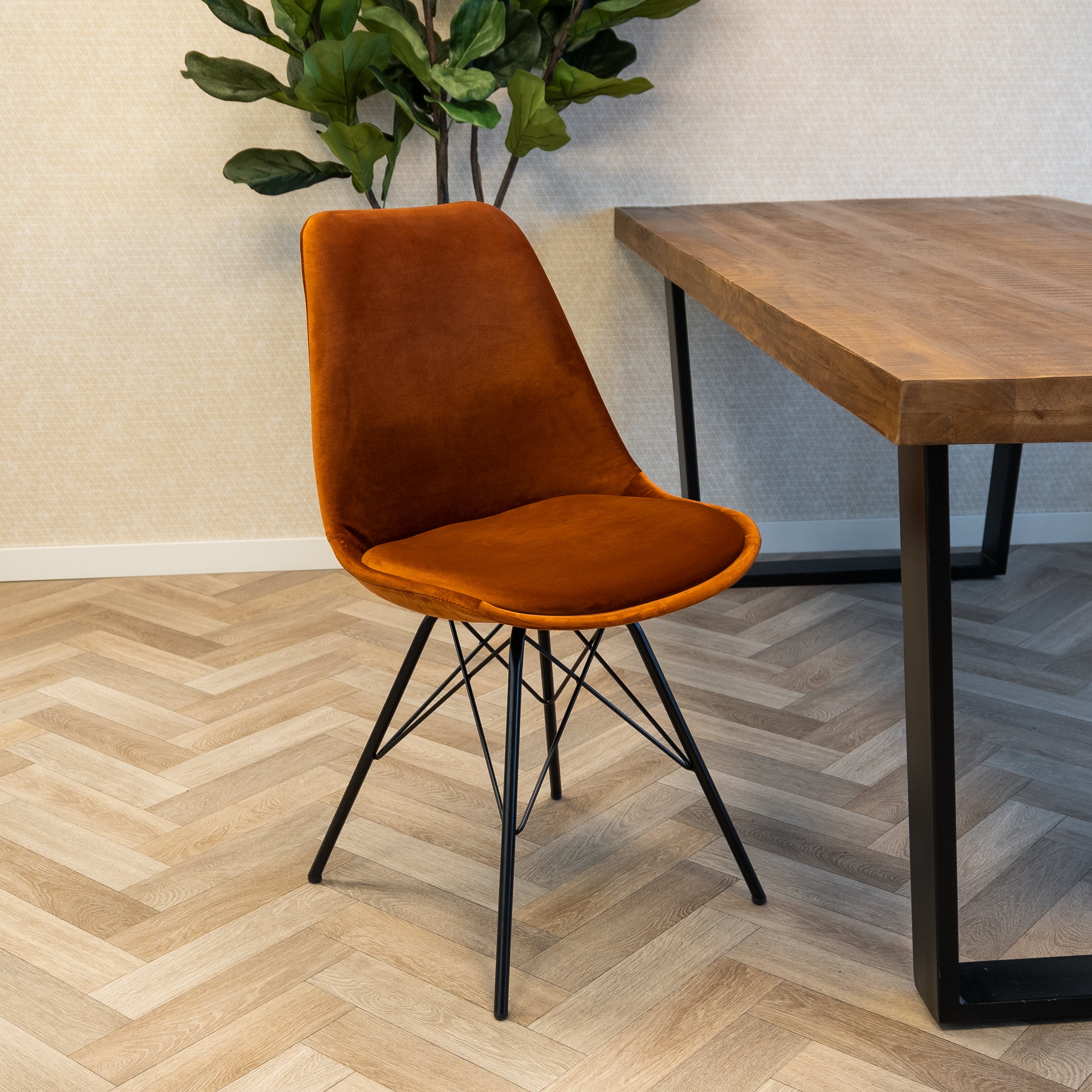 Kick kuipstoel Velvet