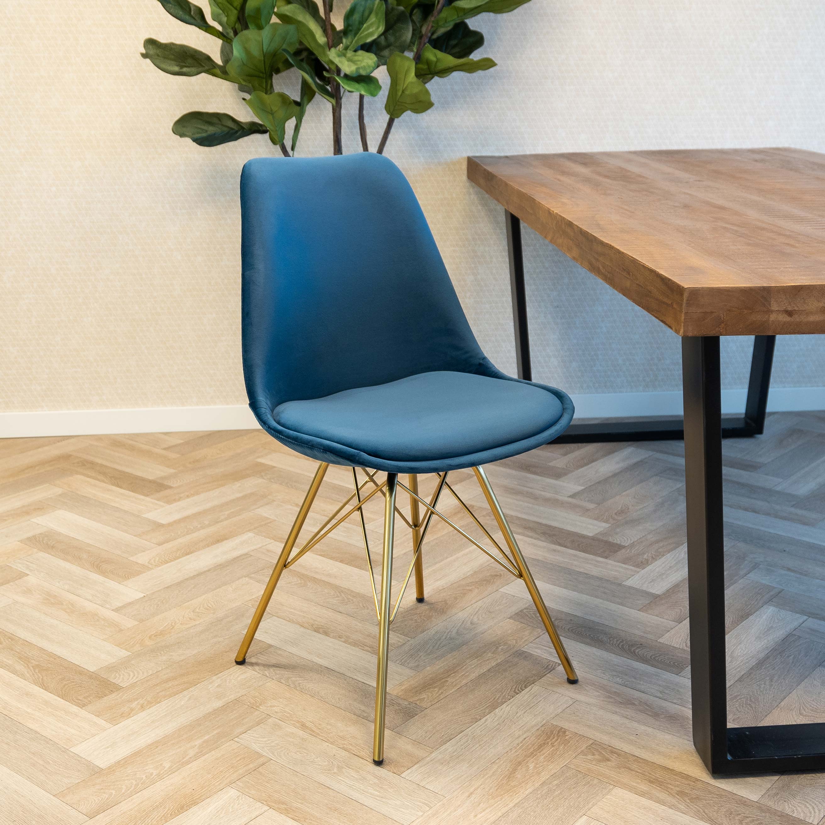 Kick kuipstoel Velvet