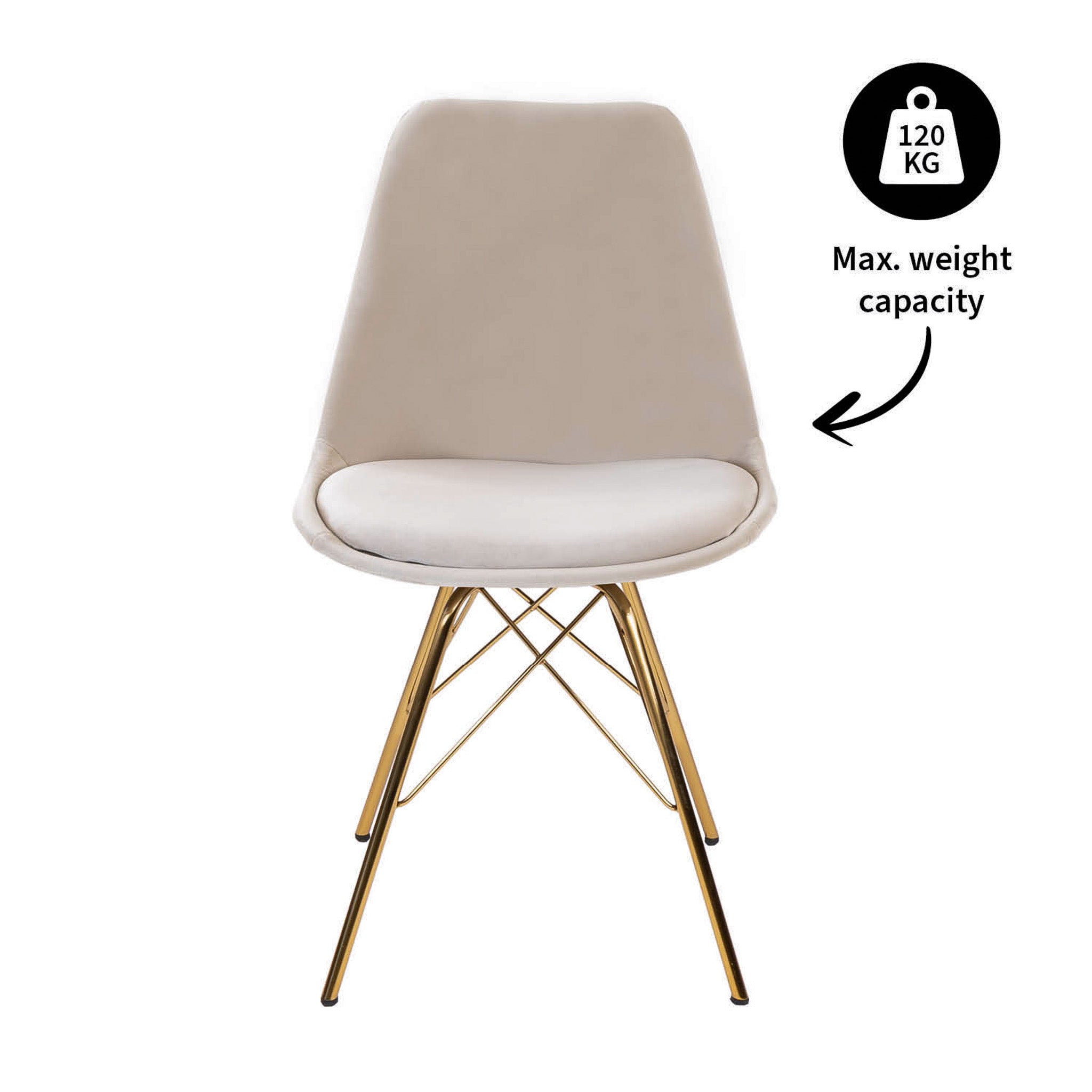 Kick kuipstoel Velvet