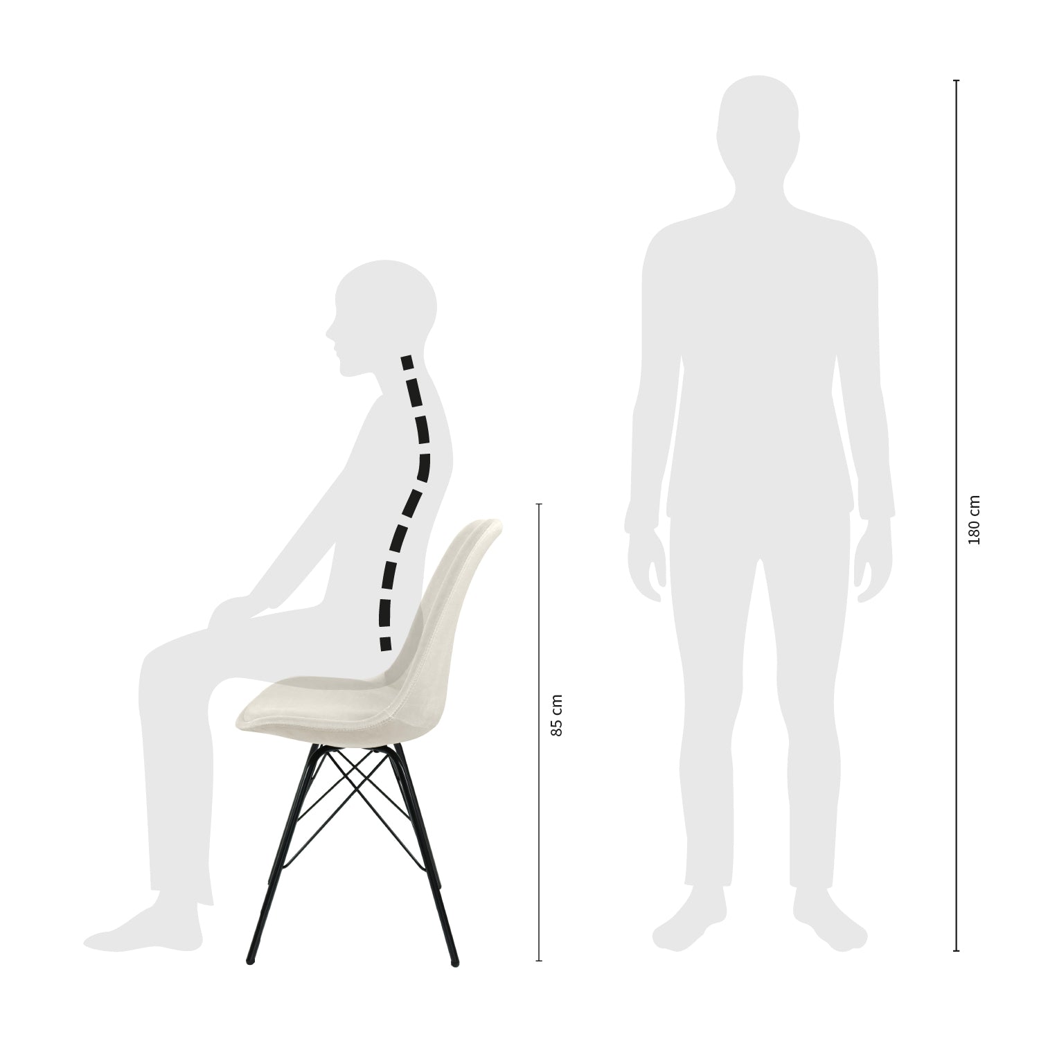 Kick kuipstoel Velvet