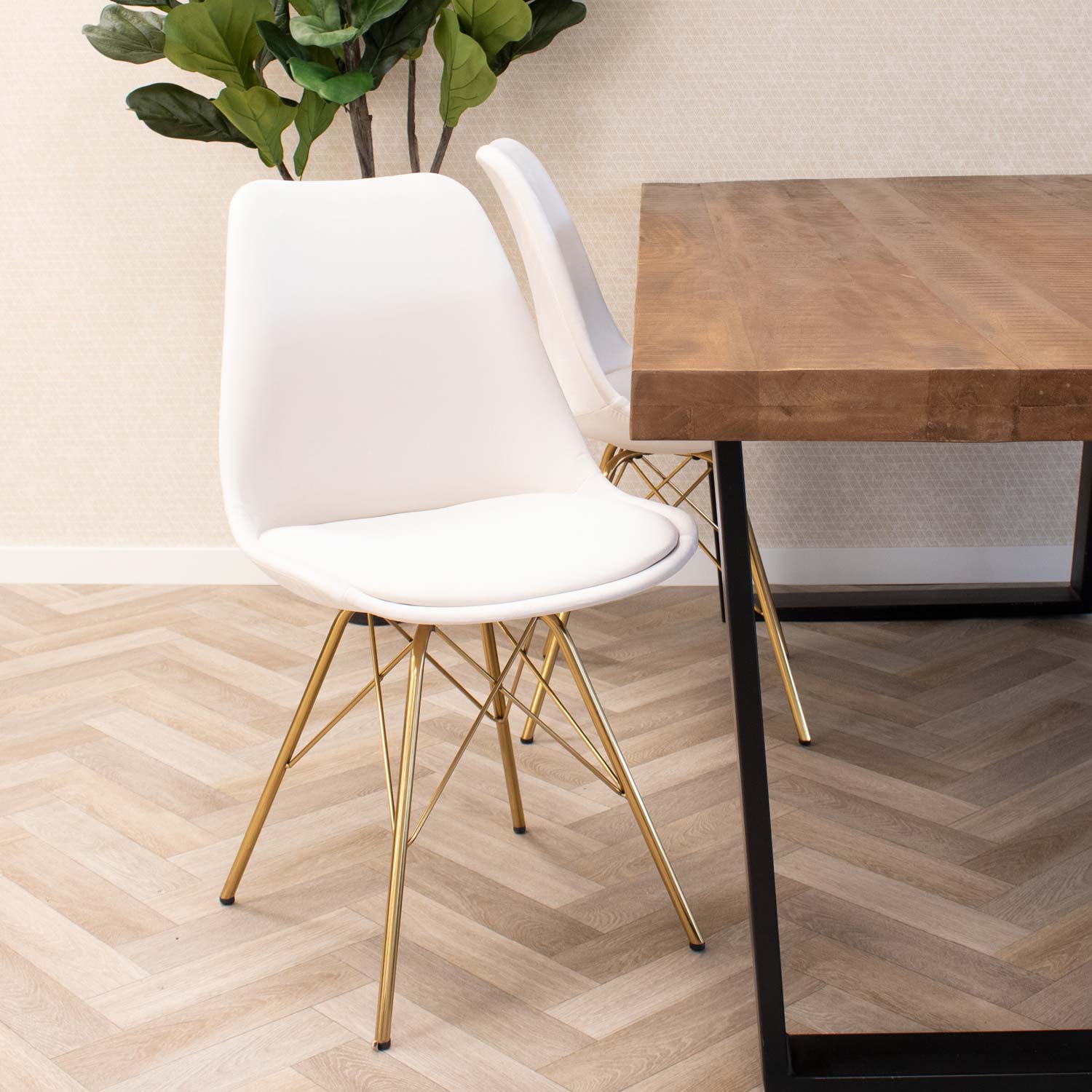 Kick kuipstoel Velvet