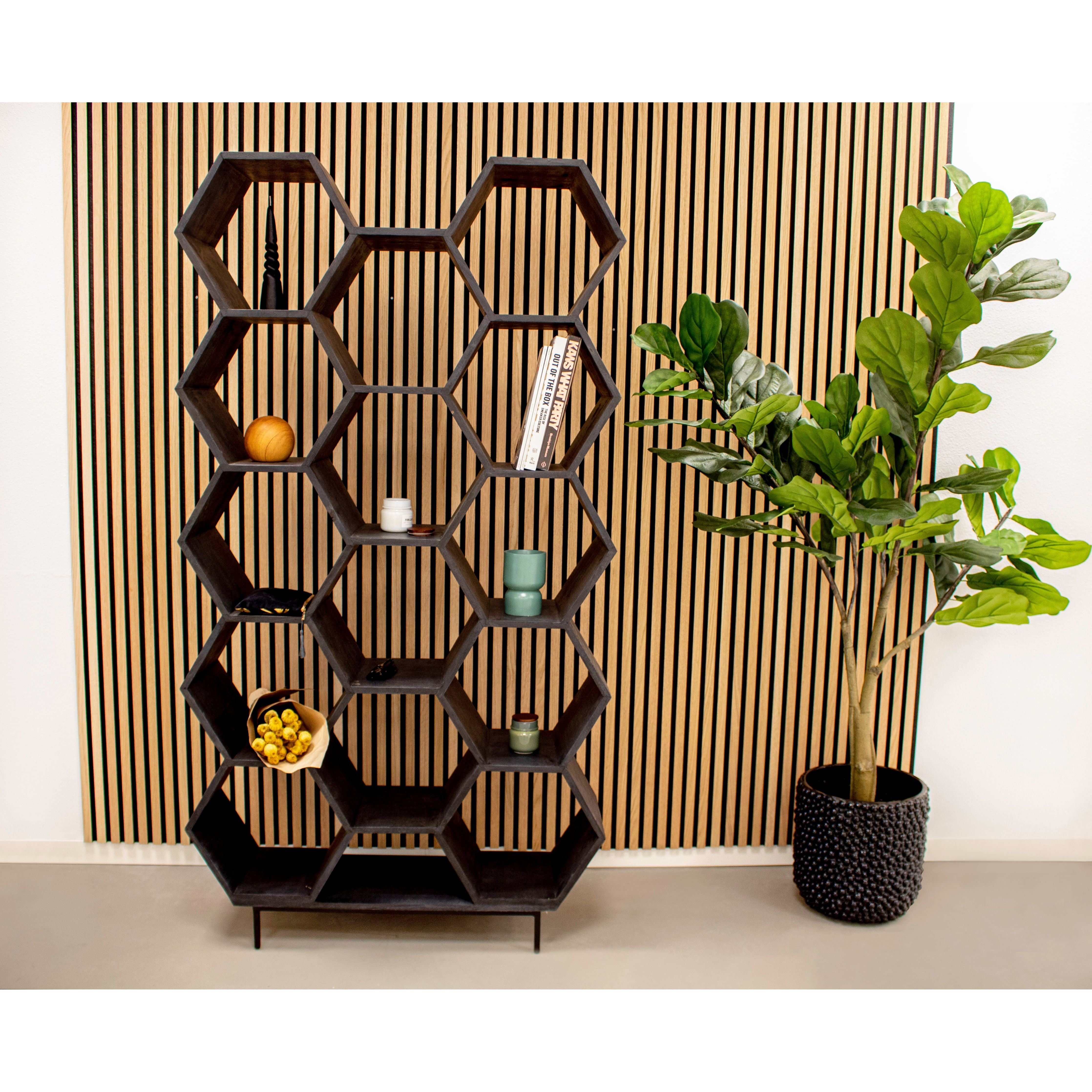 Kick open wall cabinet Hexagon