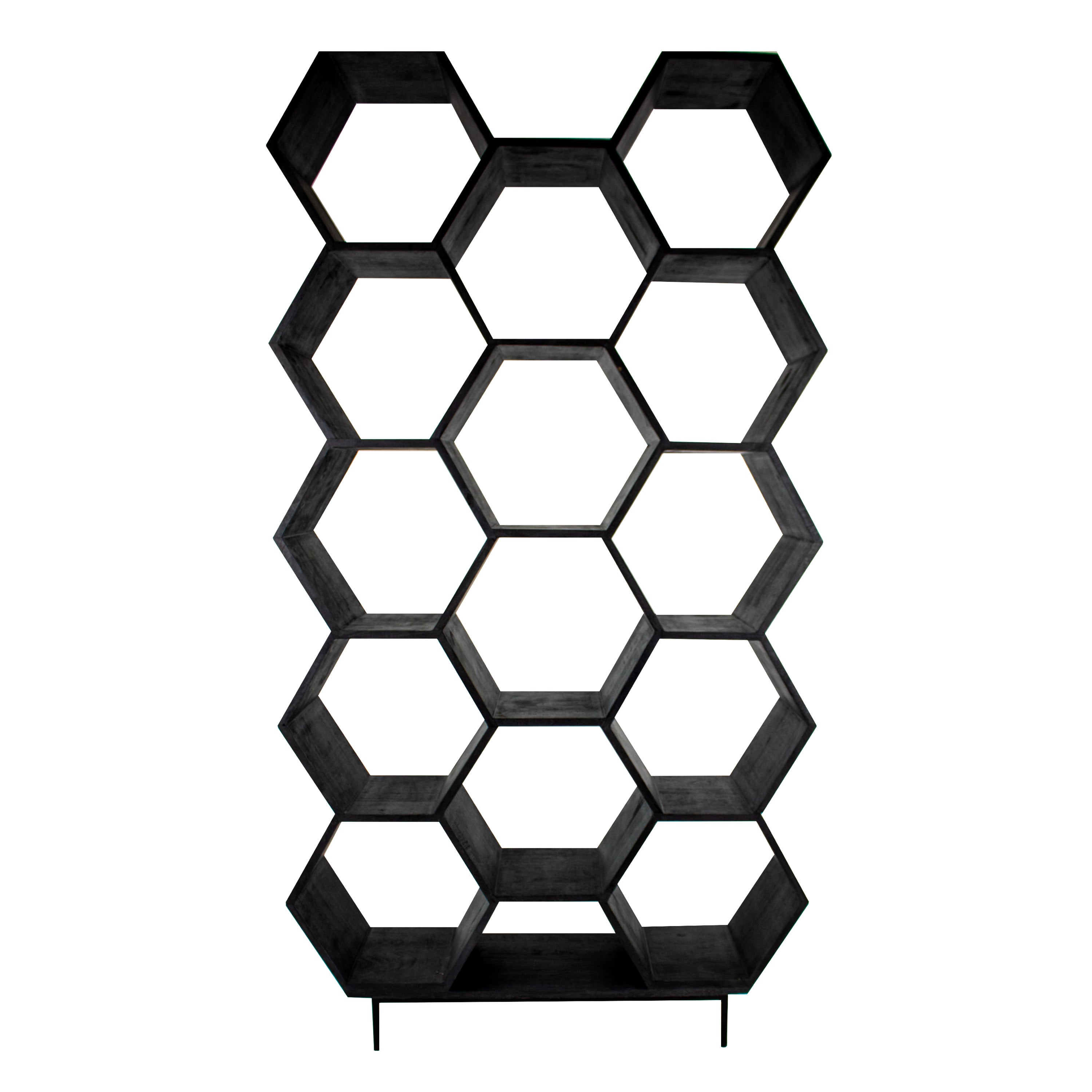 Kick open wandkast Hexagon