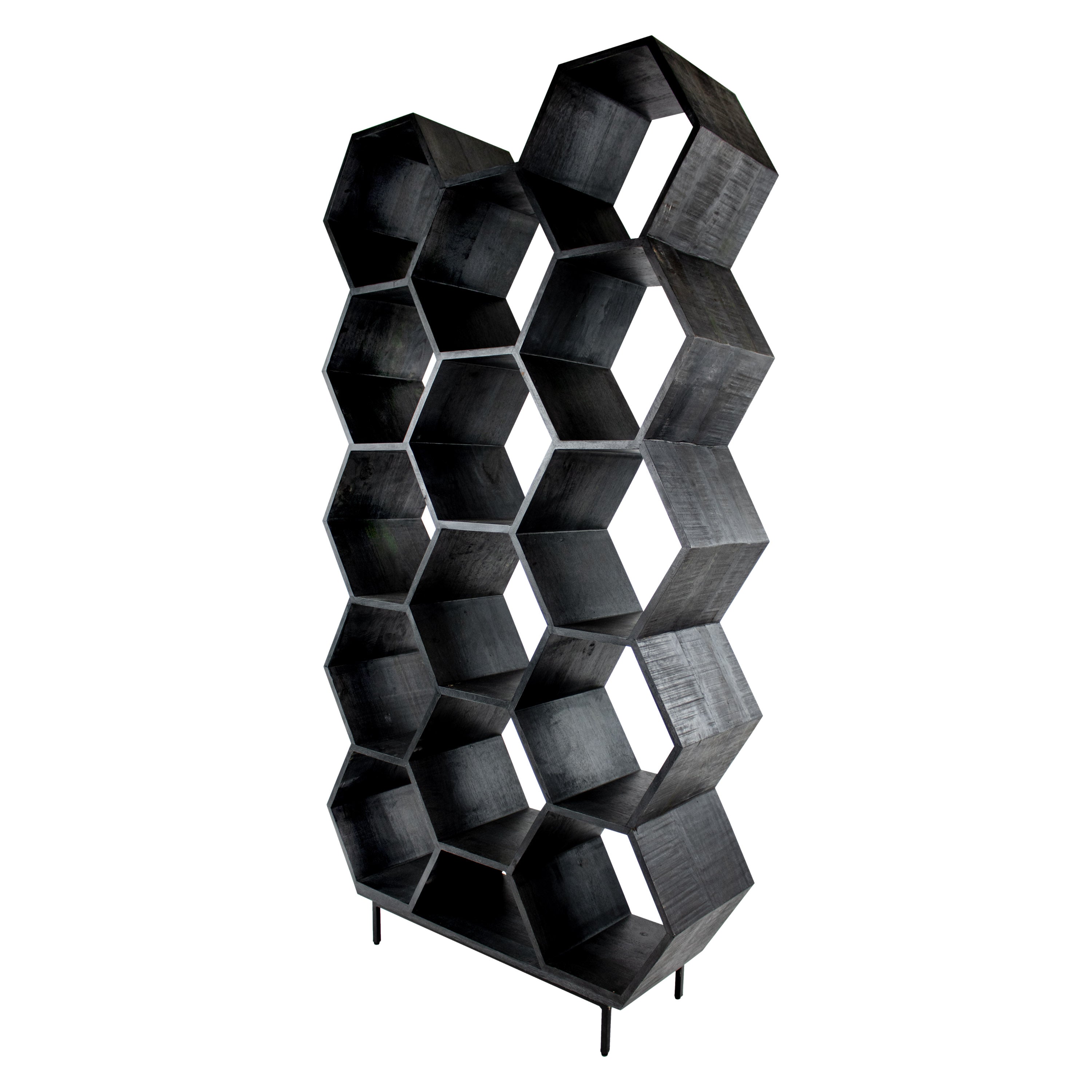 Kick open wandkast Hexagon