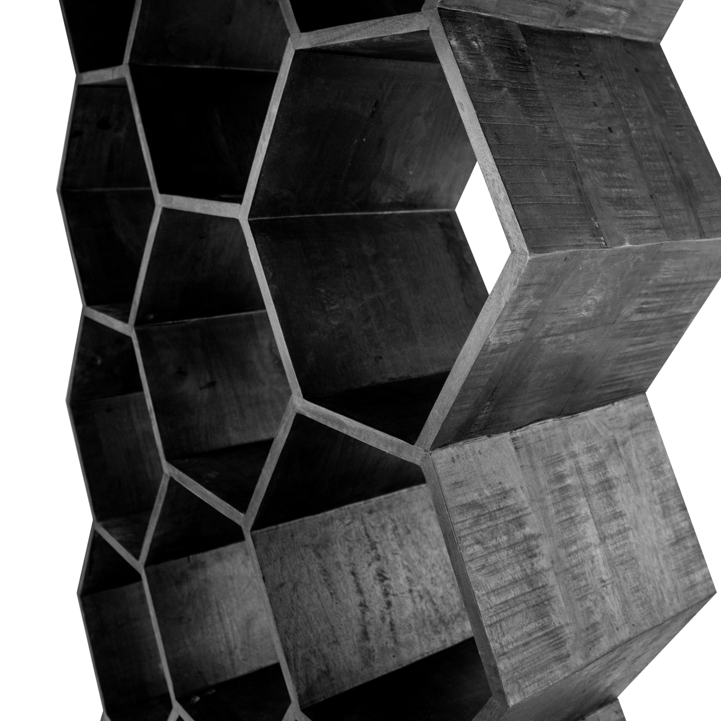 Kick open wandkast Hexagon