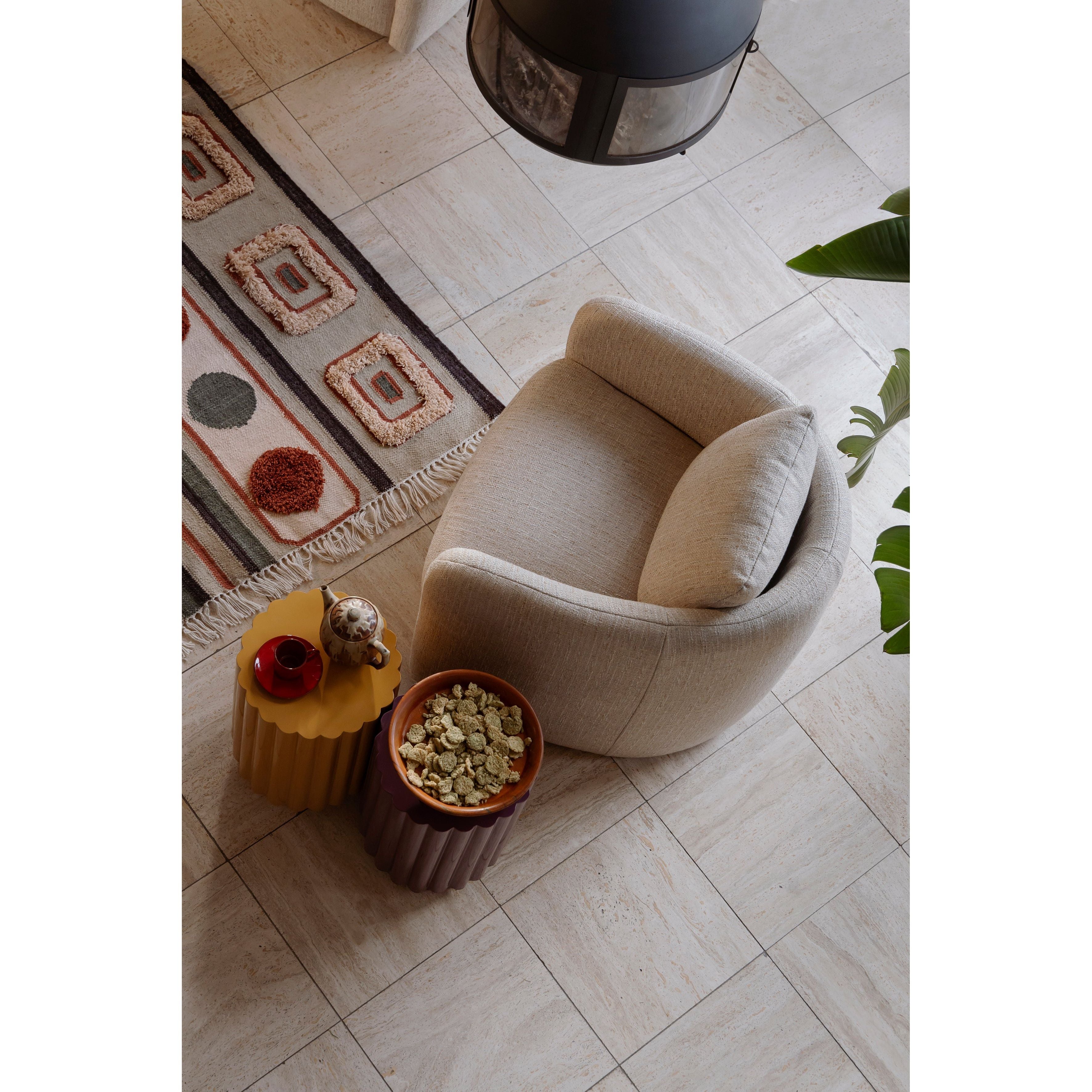 Fauteuil boho sand