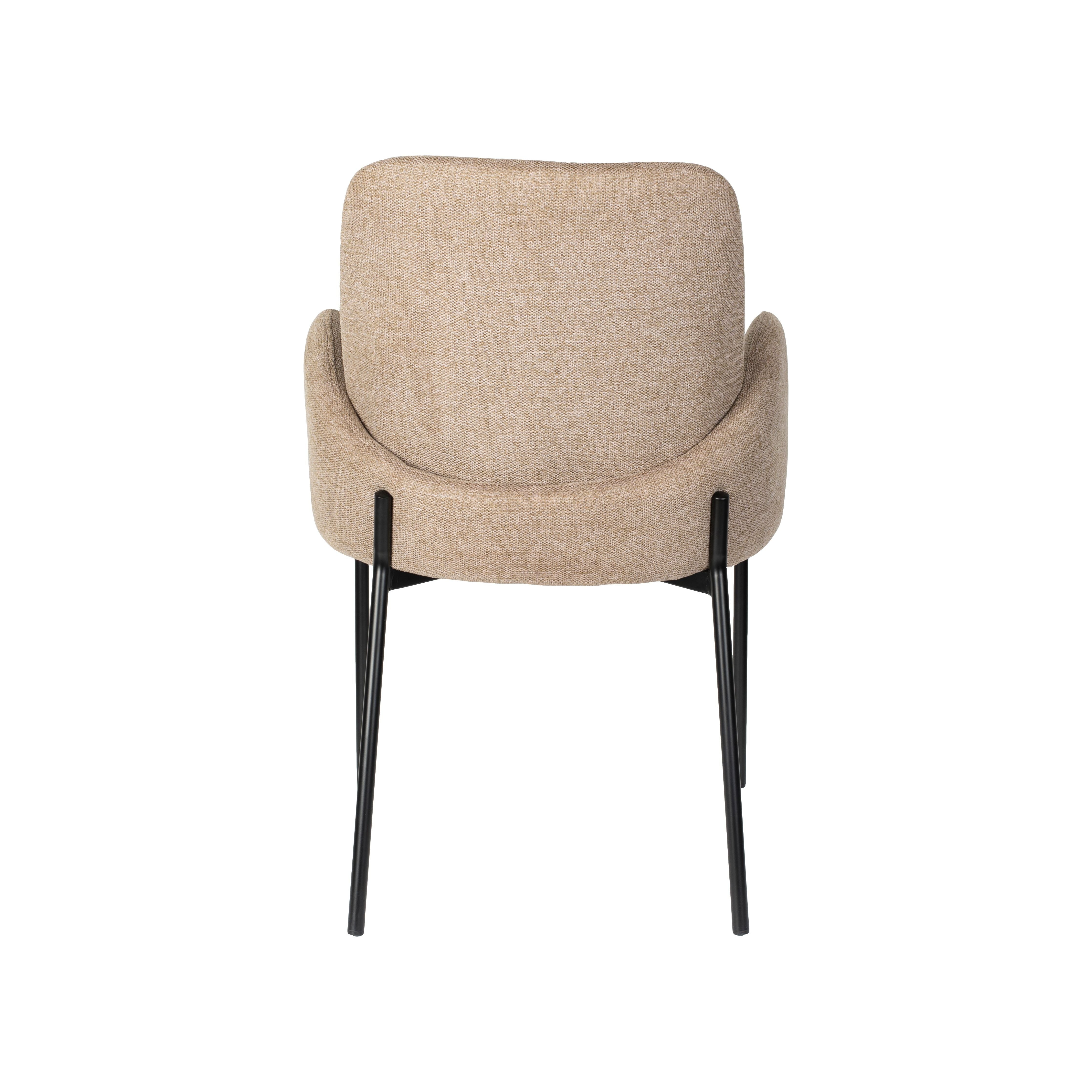 Chair tjarda brown | 2 pieces