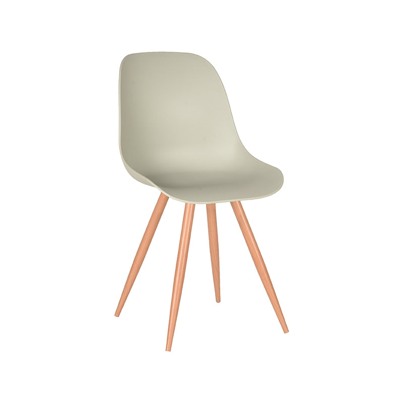 LABEL51 Eetkamerstoel Rimini - Breeze - Kunststof - Naturel