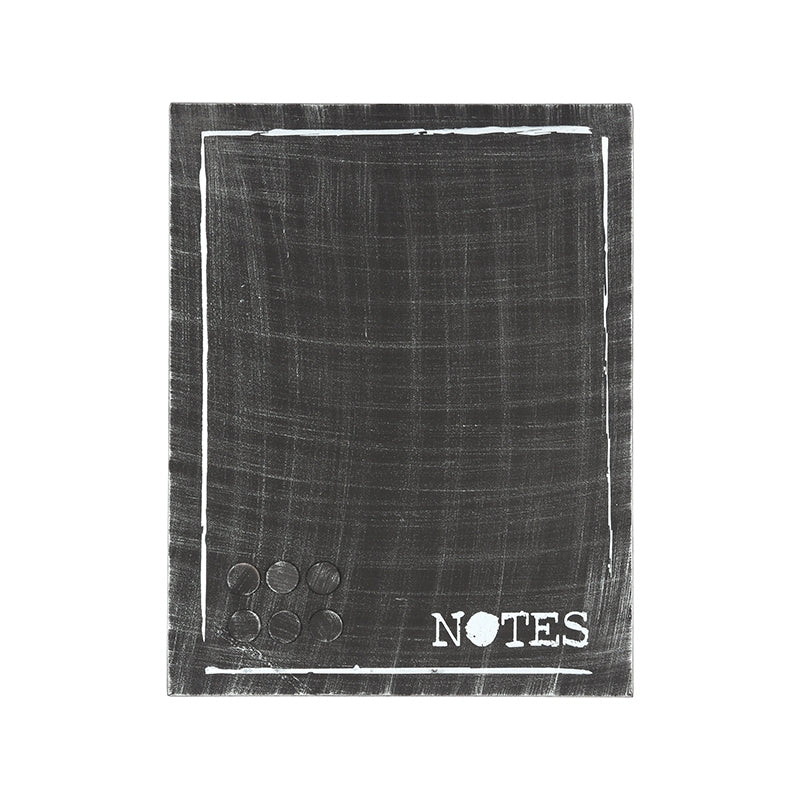 LABEL51 Wanddecoratie Memobord - Zwart - Metaal - One Size