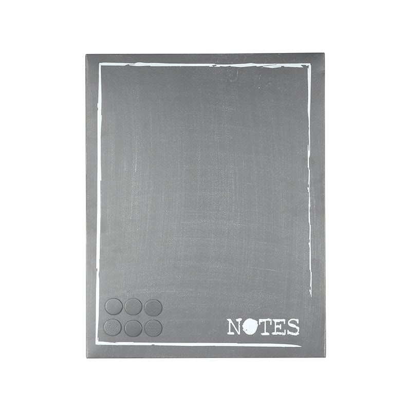 LABEL51 Wanddecoratie Memobord - Antiek grijs - Metaal - One