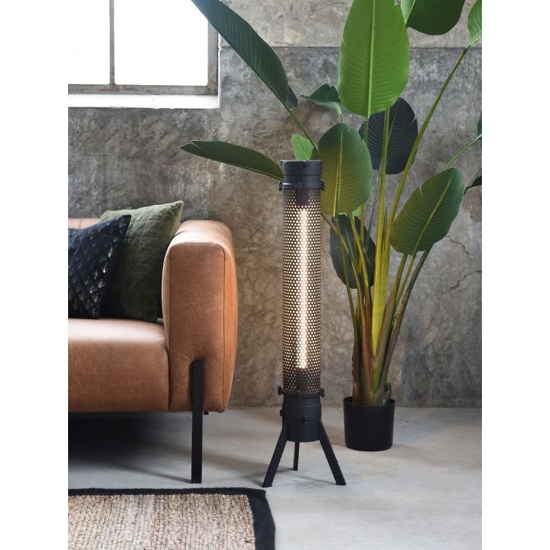 LABEL51 Tafellamp Tube - Zwart - Metaal - SALE