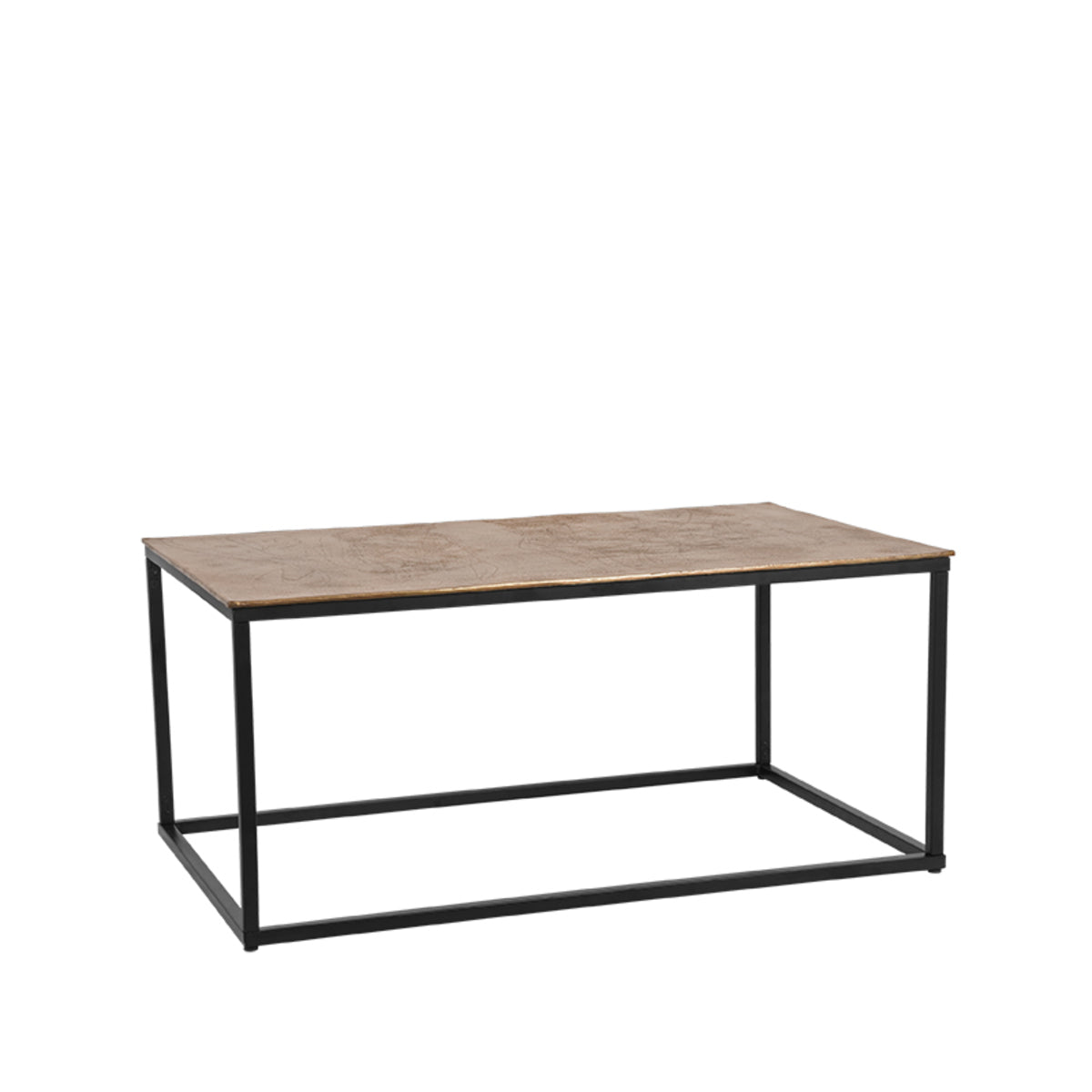 LABEL51 Salontafel Pride - Antiek goud - Metaal - 100 cm