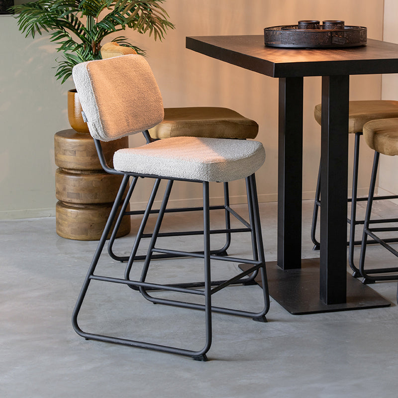 LABEL51 Barkruk Noah - Naturel - Boucle - Laag