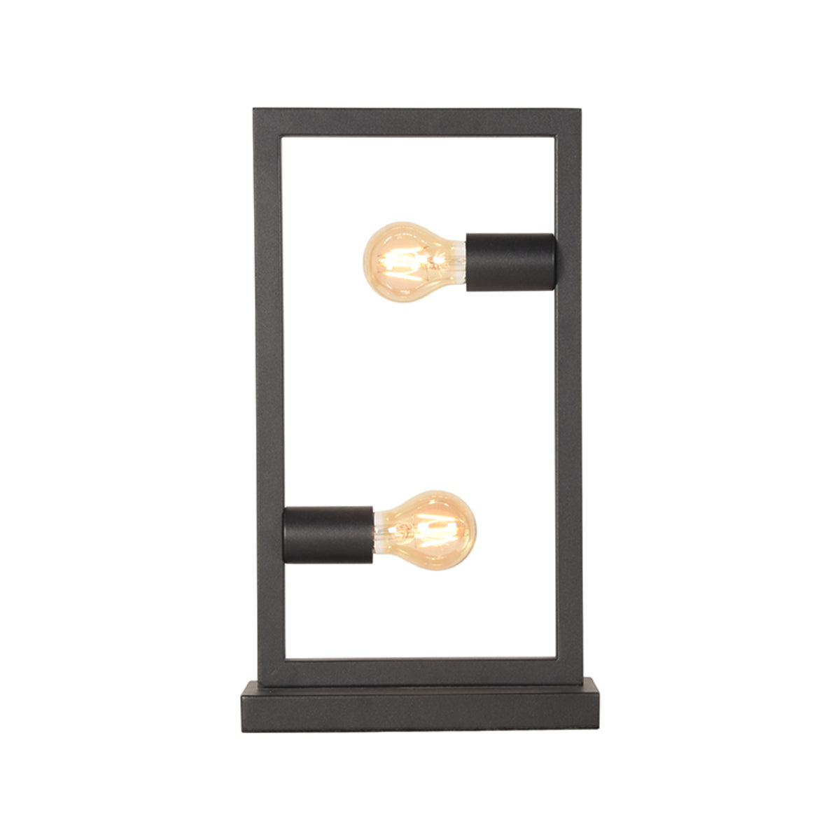 LABEL51 Tafellamp Quadrato - Zwart - Metaal - One Size