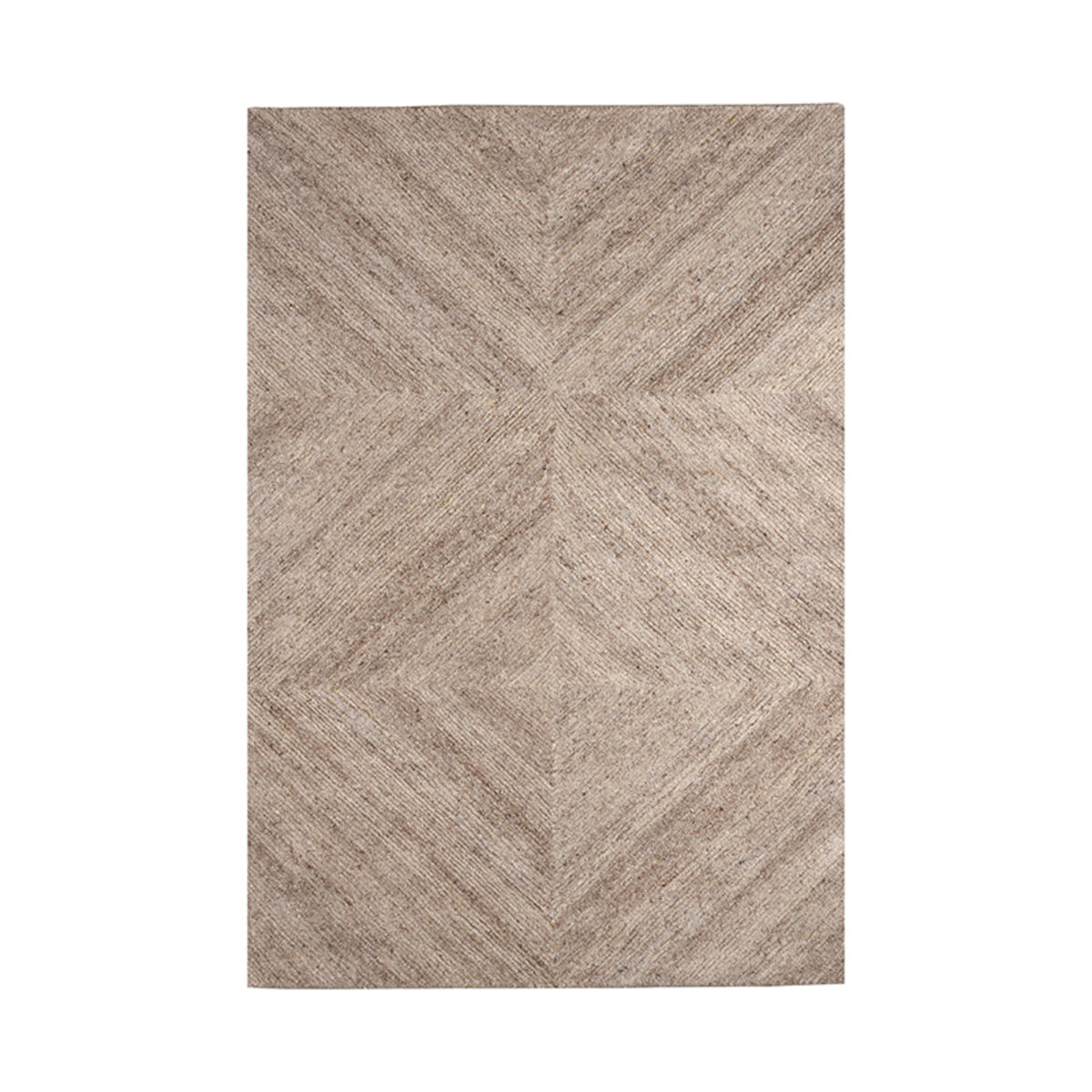 LABEL51 Vloerkleden Blendy - Taupe - Wol - 200x300 cm