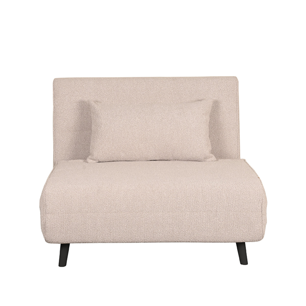 LABEL51 Slaapbank Single - Naturel - Boucle - Single |