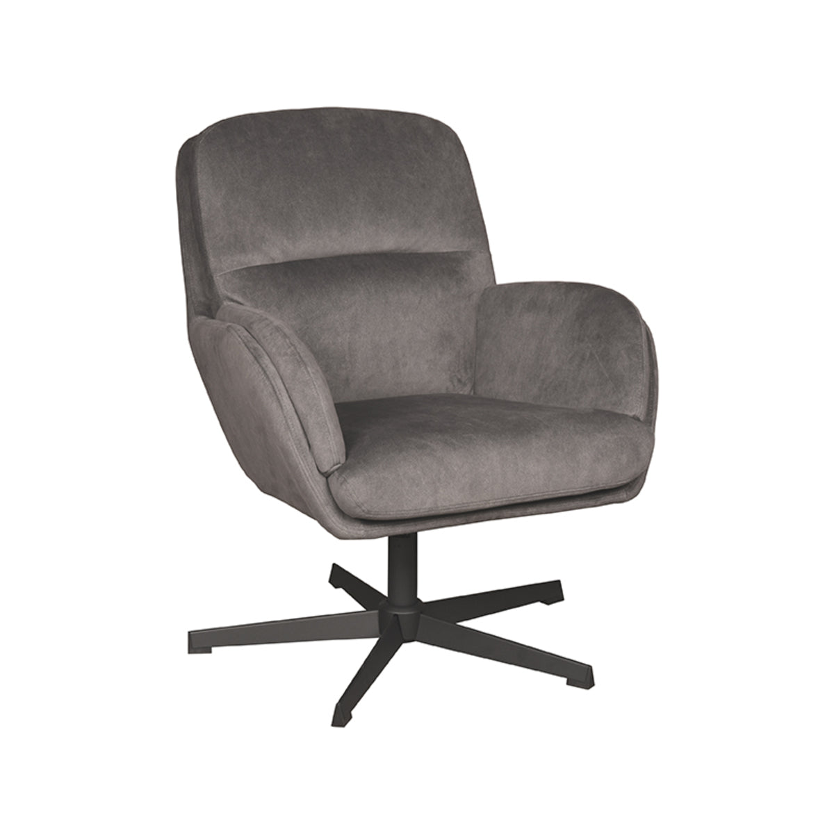 LABEL51 Fauteuil Moss - Antraciet - Cosmo - One Size