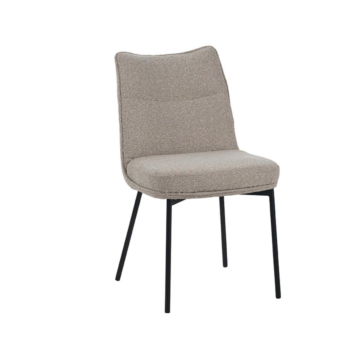 LABEL51 Eetkamerstoel Lennon - Naturel - Royal Boucle -