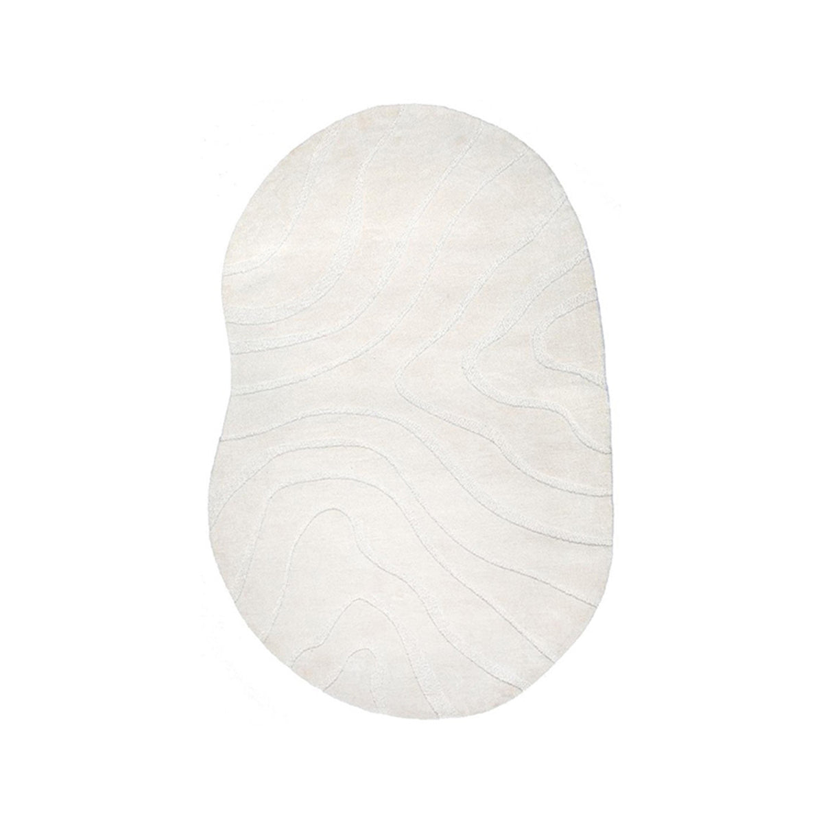 LABEL51 Vloerkleden Goa - Ivoor - Synthetisch - 200x300 cm -