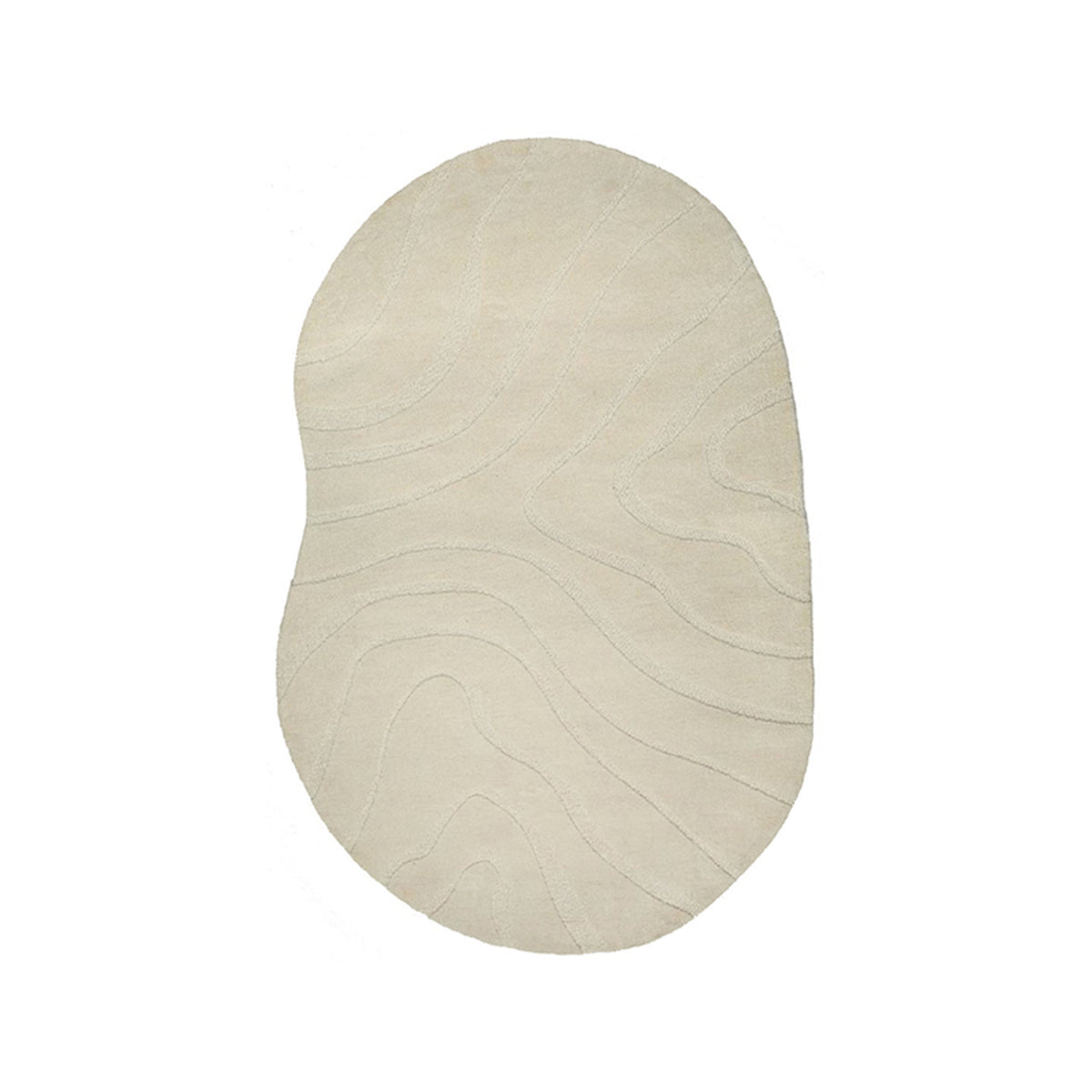 LABEL51 Vloerkleden Goa - Zand - Synthetisch - 160x230 cm -