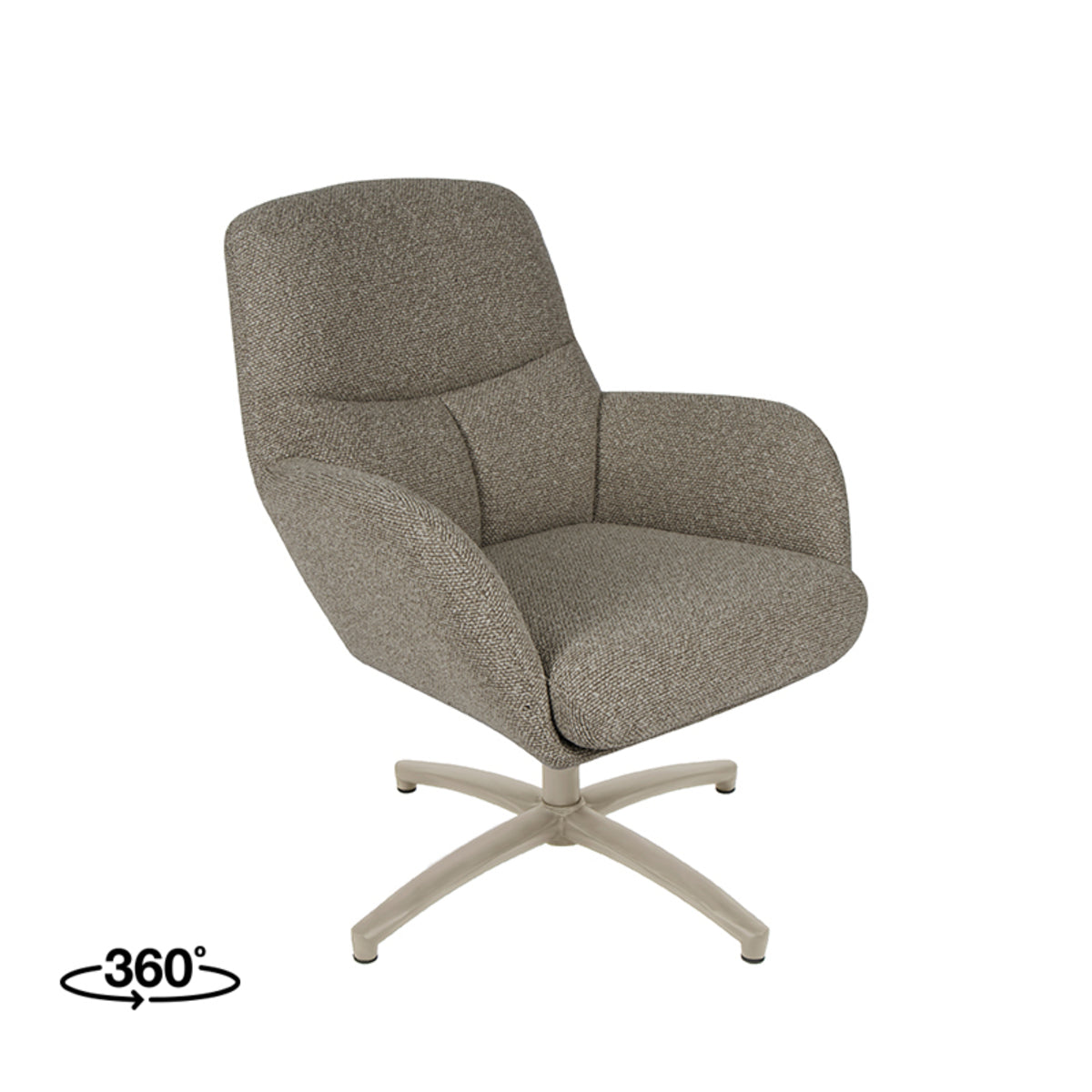LABEL51 Fauteuil Chill Zone - Mushroom - Royal Boucle - One