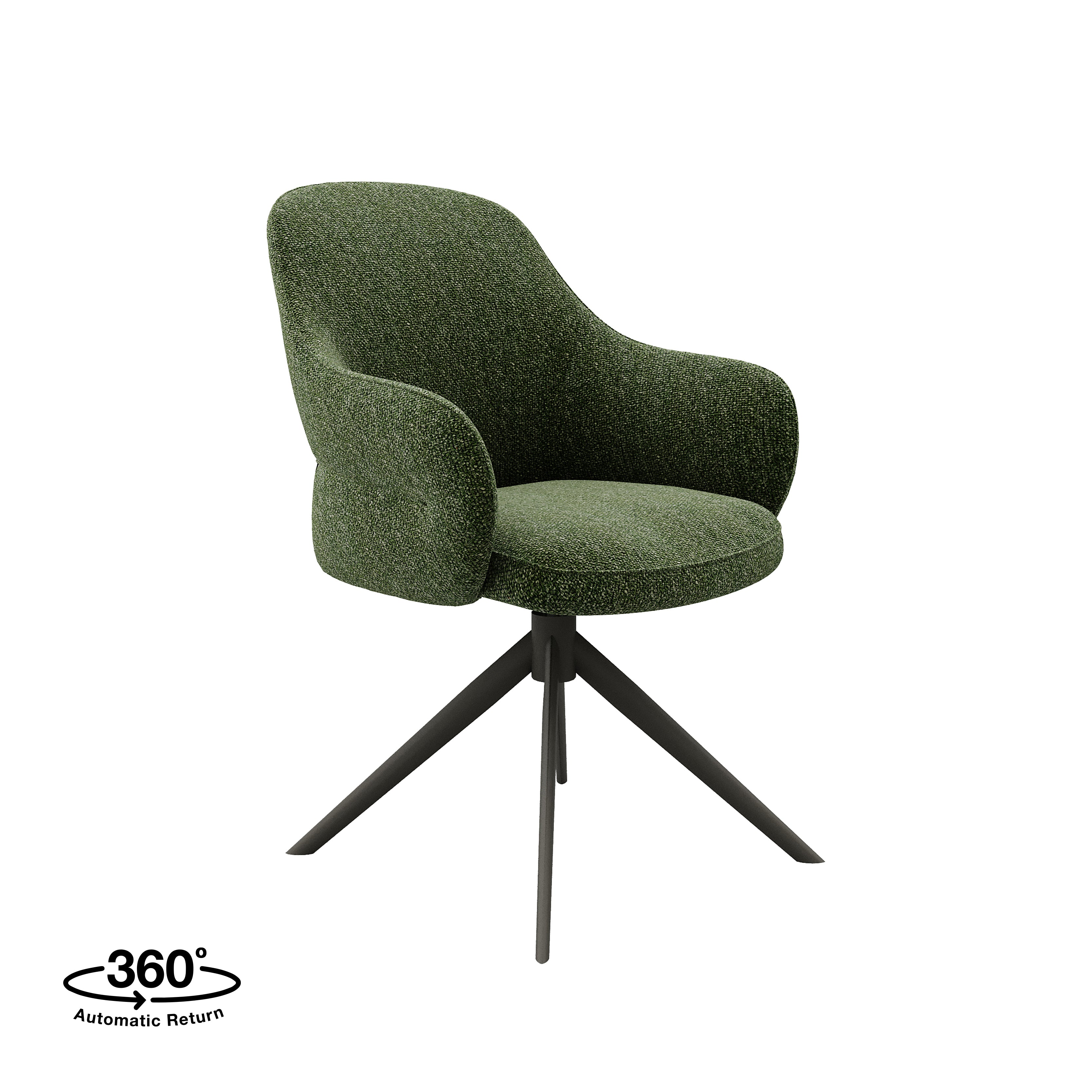 LABEL51 Eetkamerstoel Bern - Forest - Royal Boucle - Forest