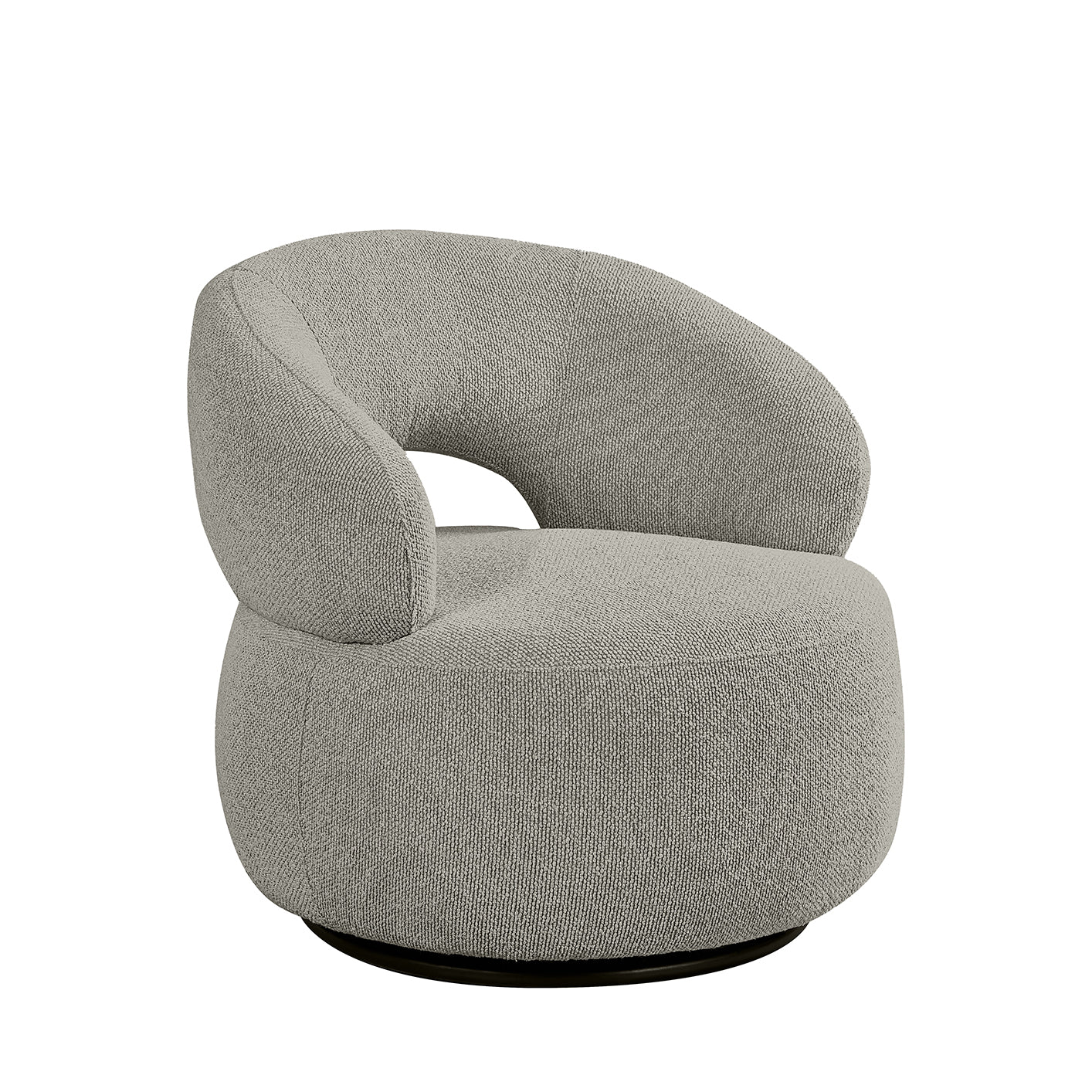 LABEL51 Fauteuil Nusenna - Mushroom - Royal Boucle - One