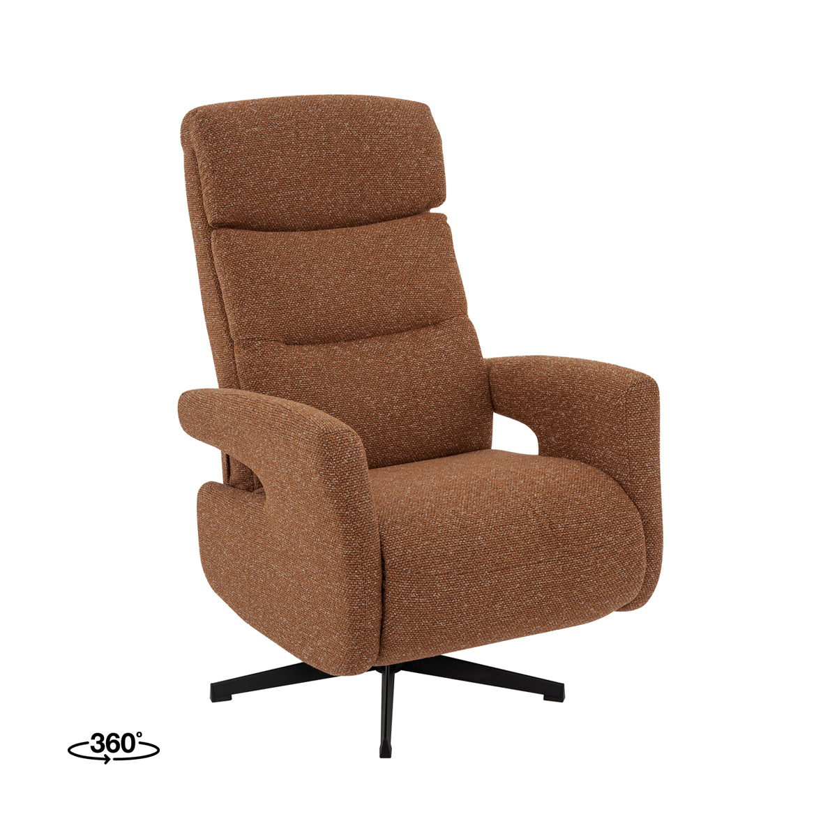 LABEL51 Fauteuil Copenhagen - Coral - Royal Boucle - Manueel