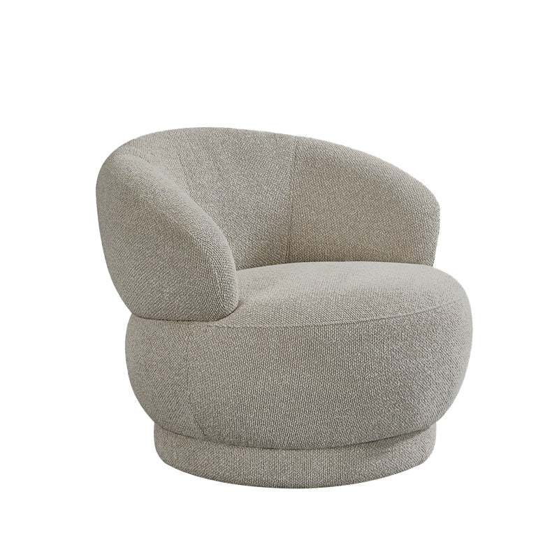 LABEL51 Fauteuil Alvito - Mushroom - Royal Boucle - One Size