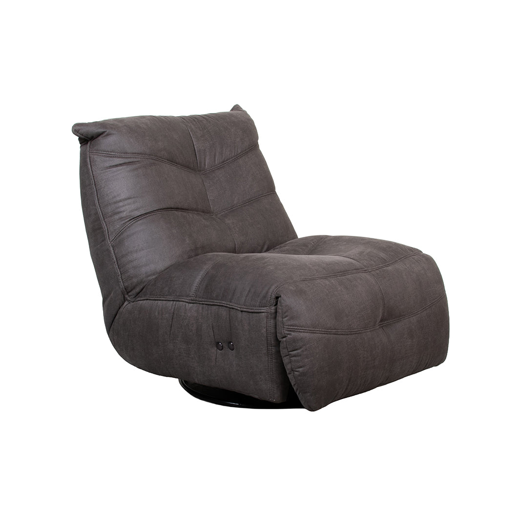 LABEL51 Fauteuil Powernap Station - Antraciet - Micro Suede