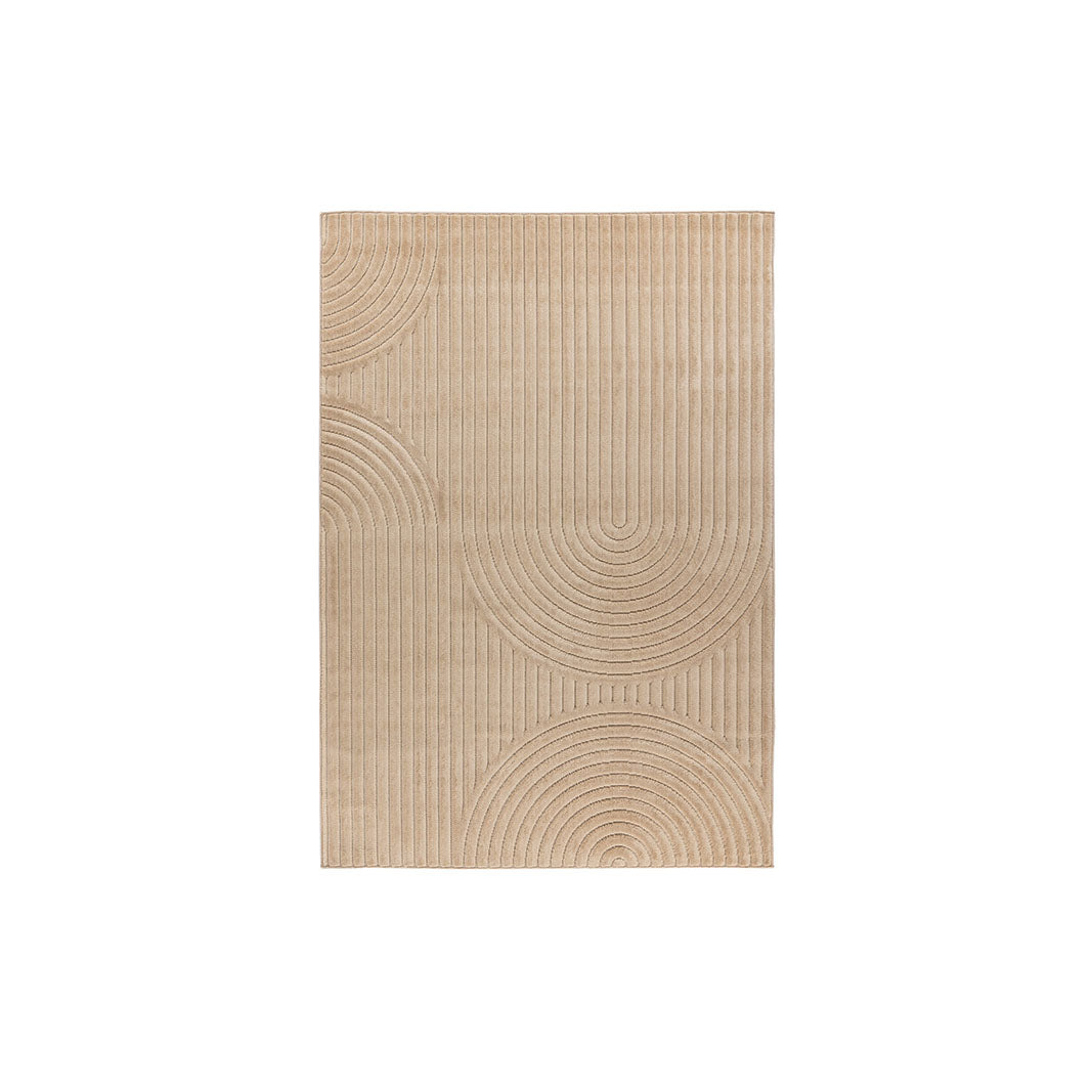 LABEL51 Vloerkleden Varo - Beige - Synthetisch - 160x230 cm