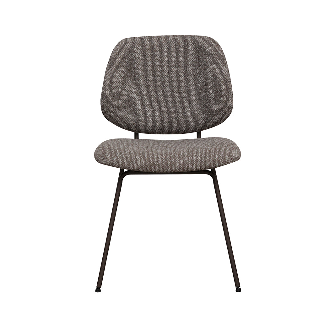 LABEL51 Eetkamerstoel Ravenna - Mushroom - Royal Boucle -