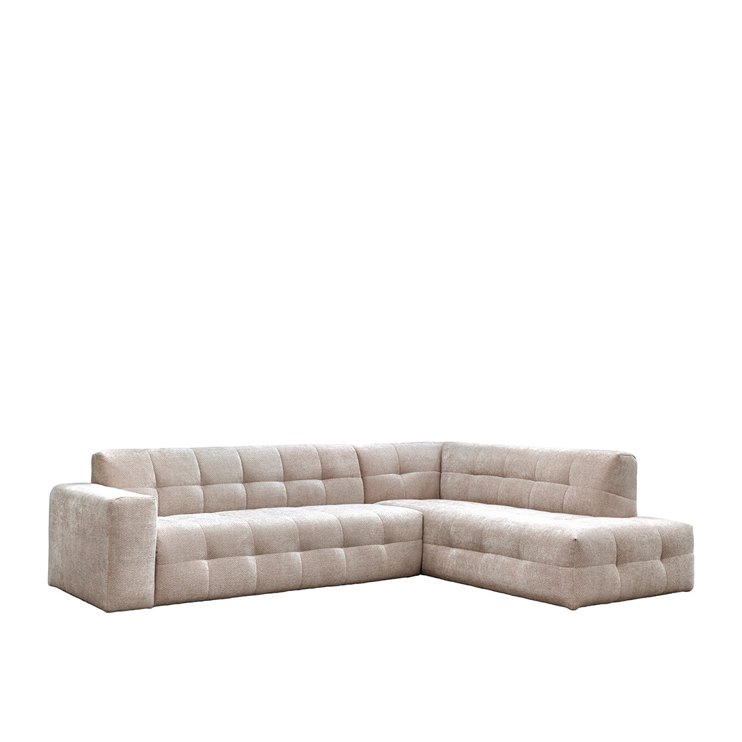 LABEL51 Hoekbank Lorenzo - Clay - Elite - Rechts Voorstaand