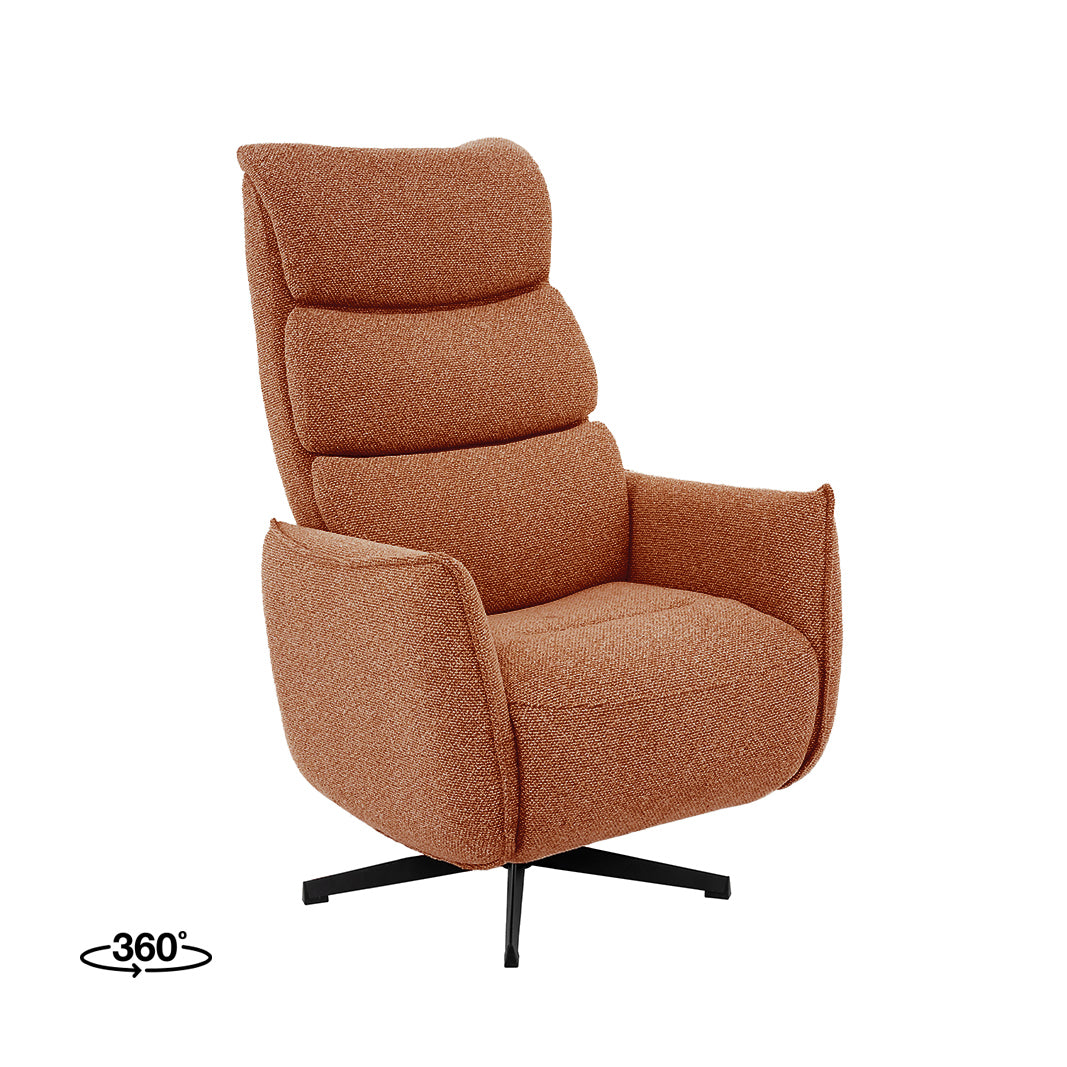 LABEL51 Fauteuil Goteborg - Coral - Royal Boucle - 2-Motorig