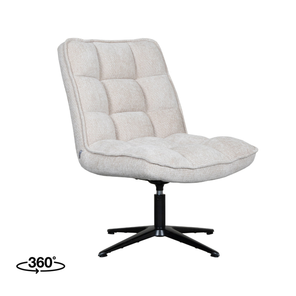 LABEL51 Fauteuil Vince - Naturel - Elite - One Size