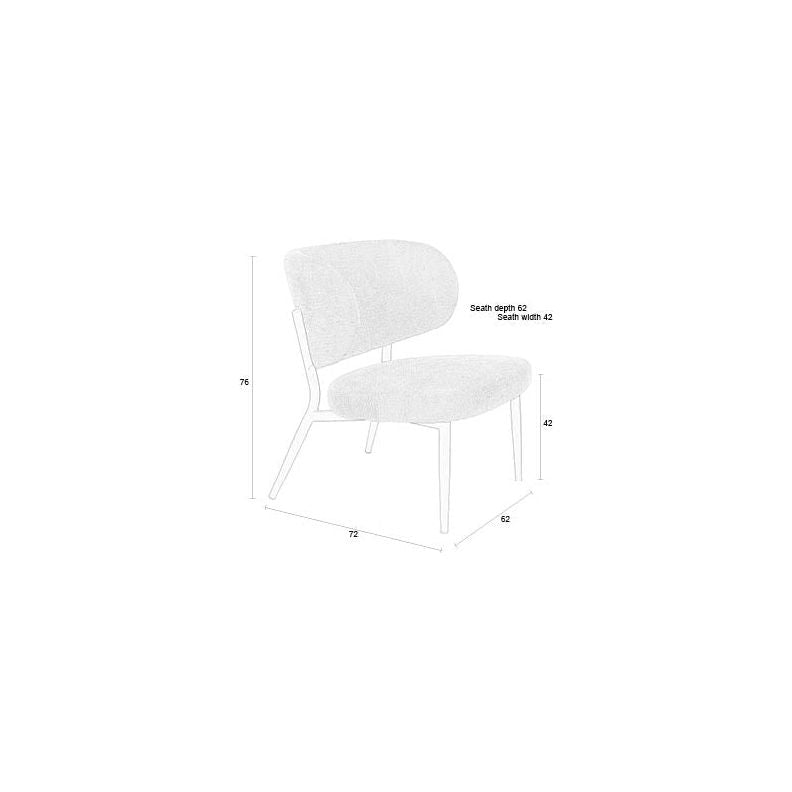 Sanne green gray armchair