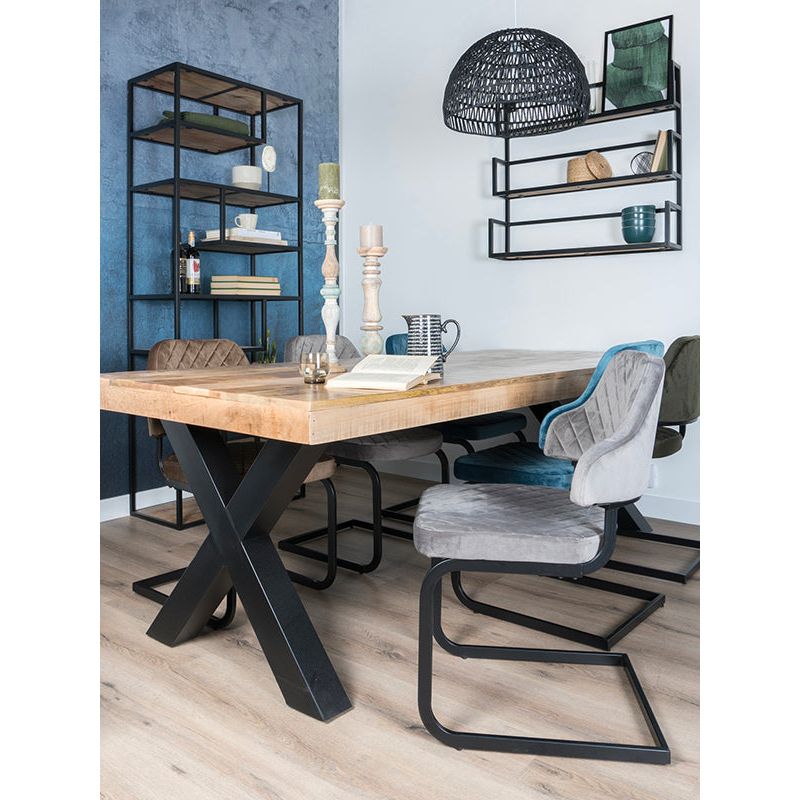 Eettafel Deks 180 cm - X-poot