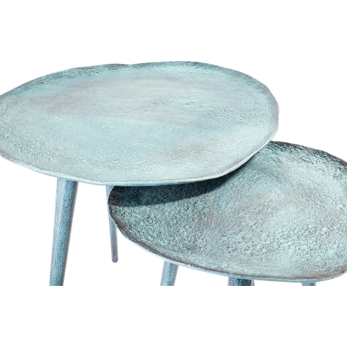 Sidetable blauw patina 34,5