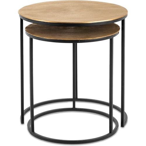 Ciara side table set set of 2