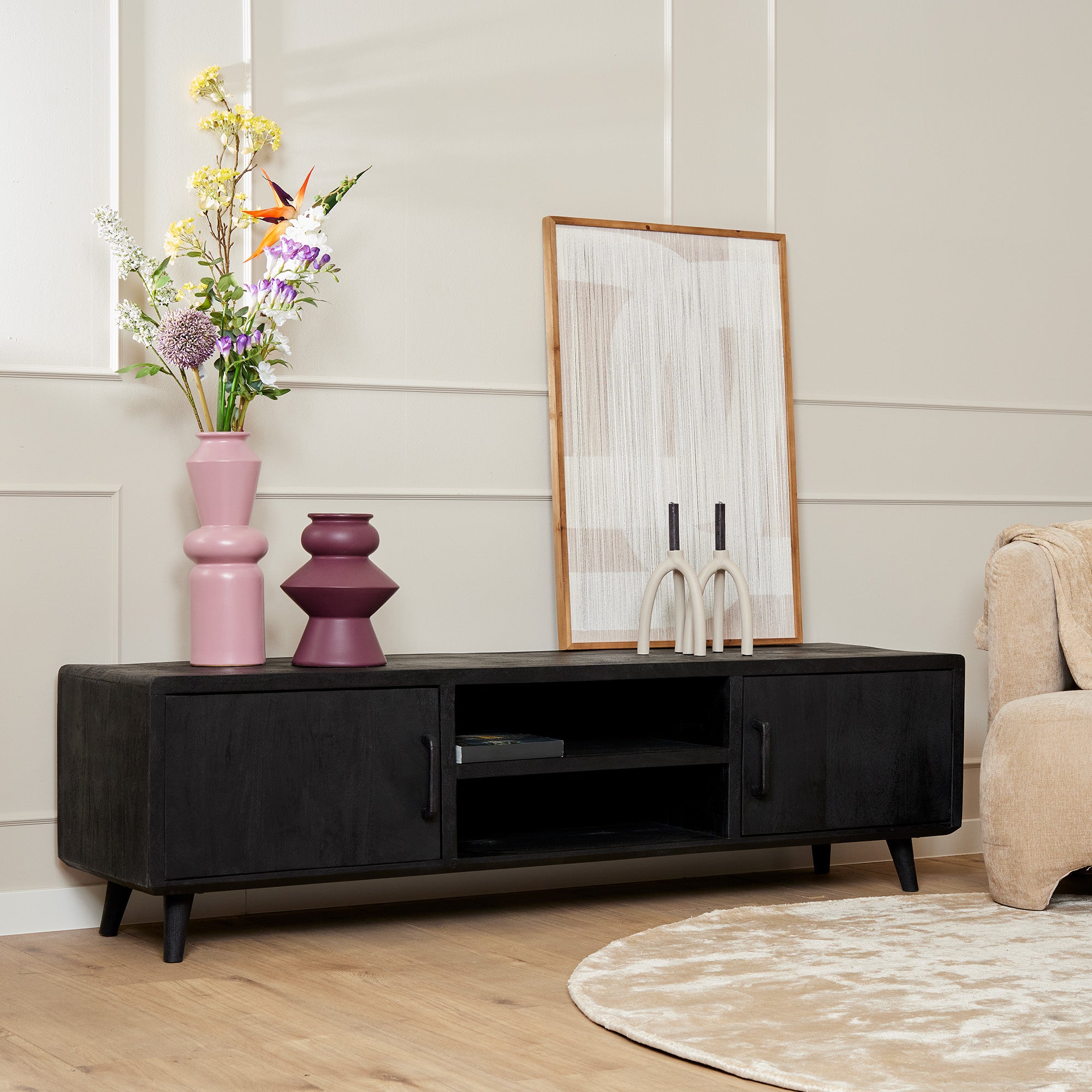 TV cabinet Natural | | 180 x 180 x 50(h) cm