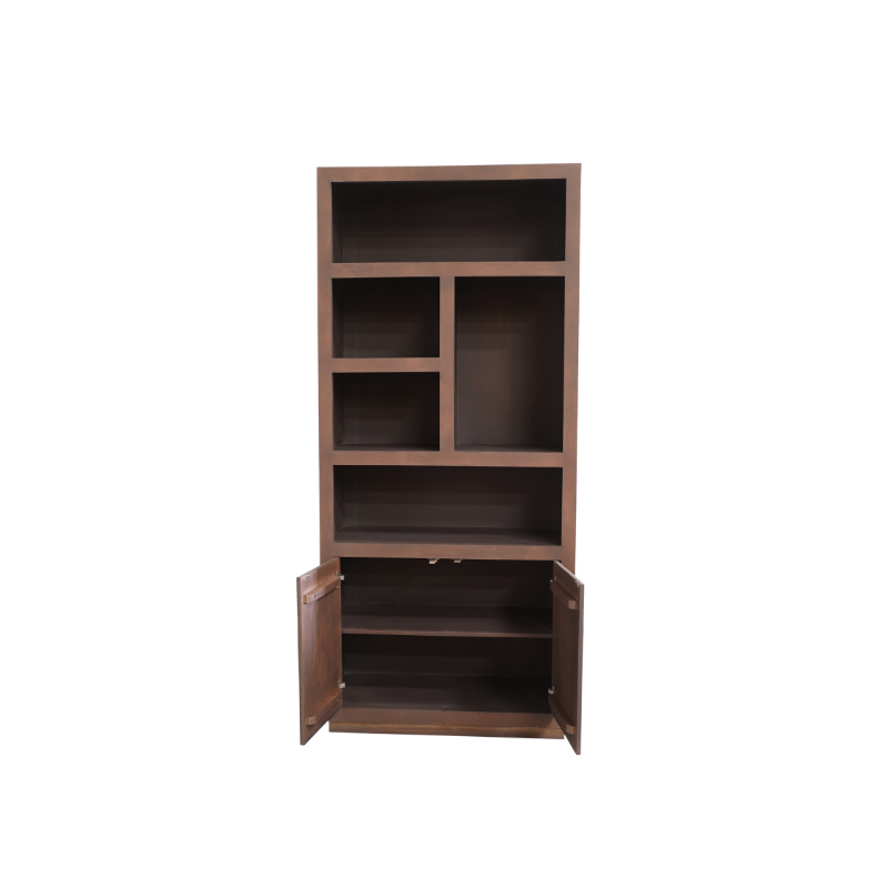 Vakkenkast Brussel Walnut | 90 cm