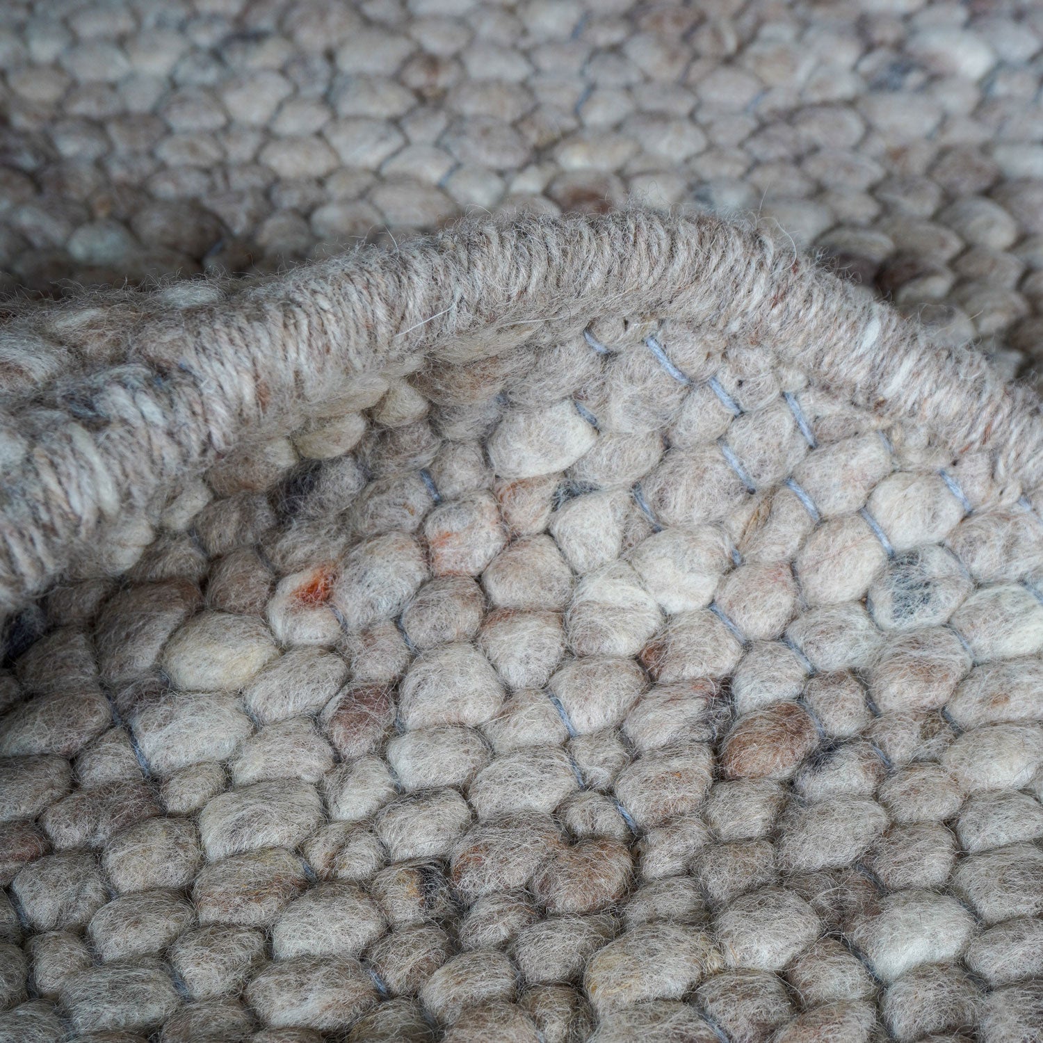 Vloerkleed Stone Donker Beige 417 - Organisch Organisch