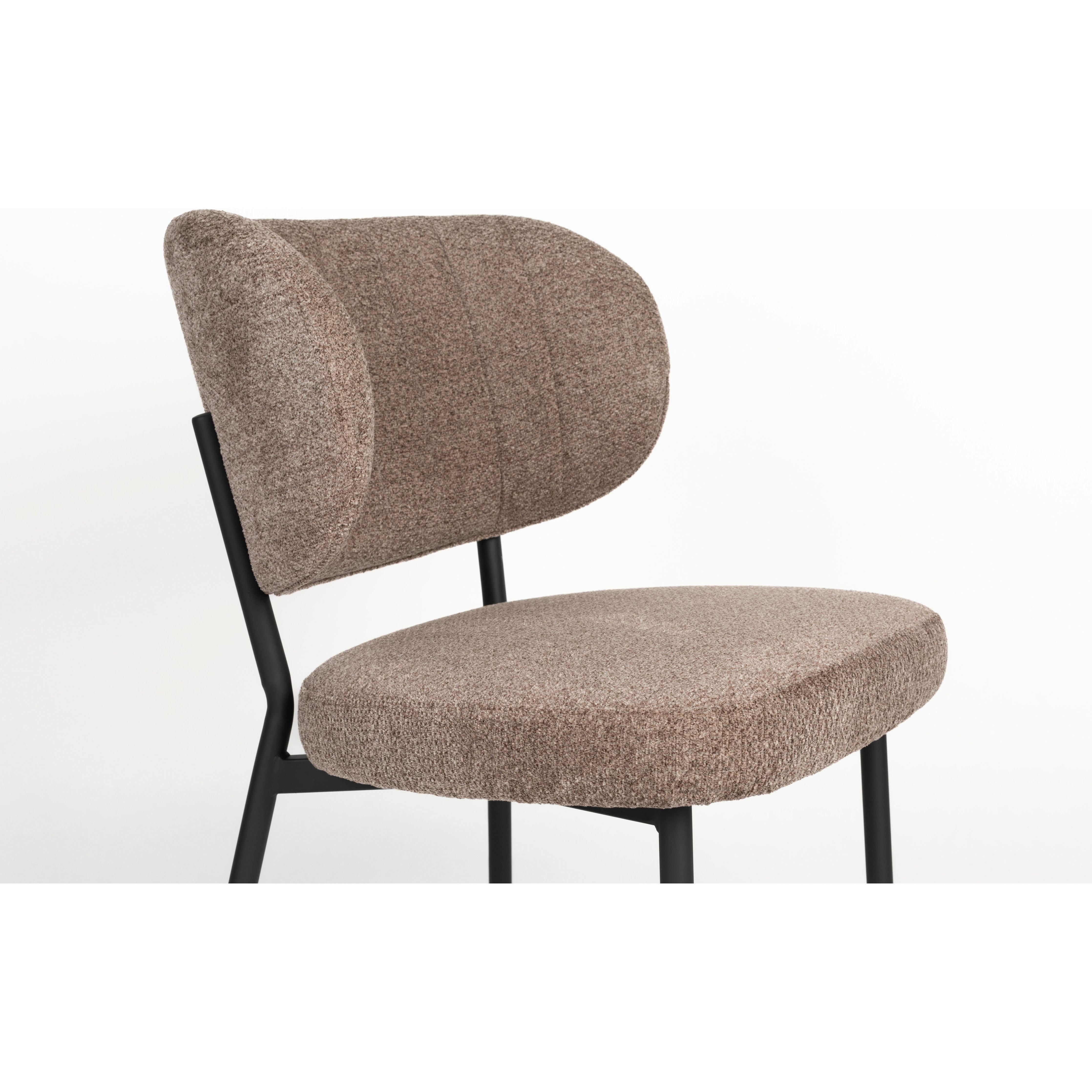 Chair sanne brownie | 2 pieces
