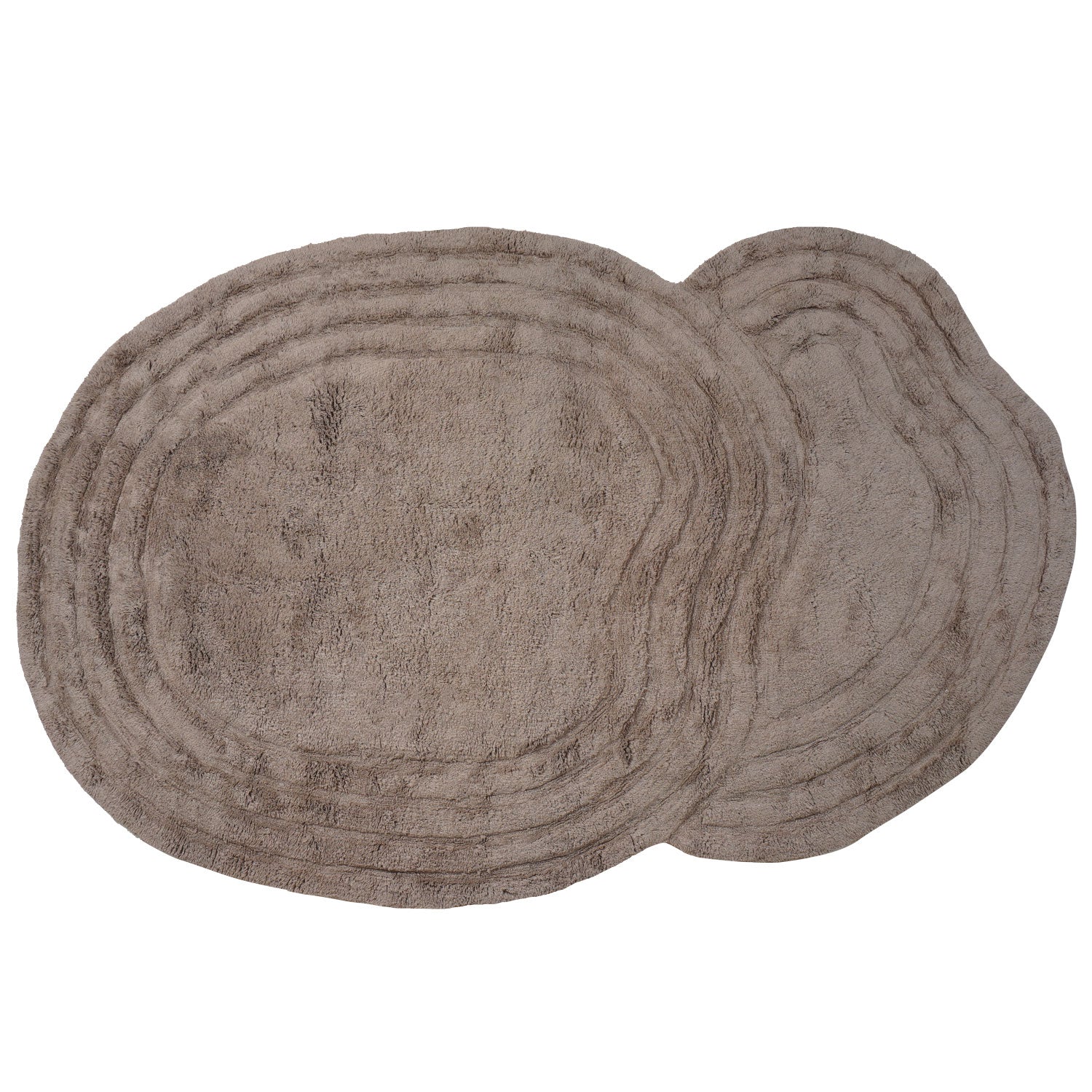 Wasbaar Vloerkleed Zayn - taupe Organisch