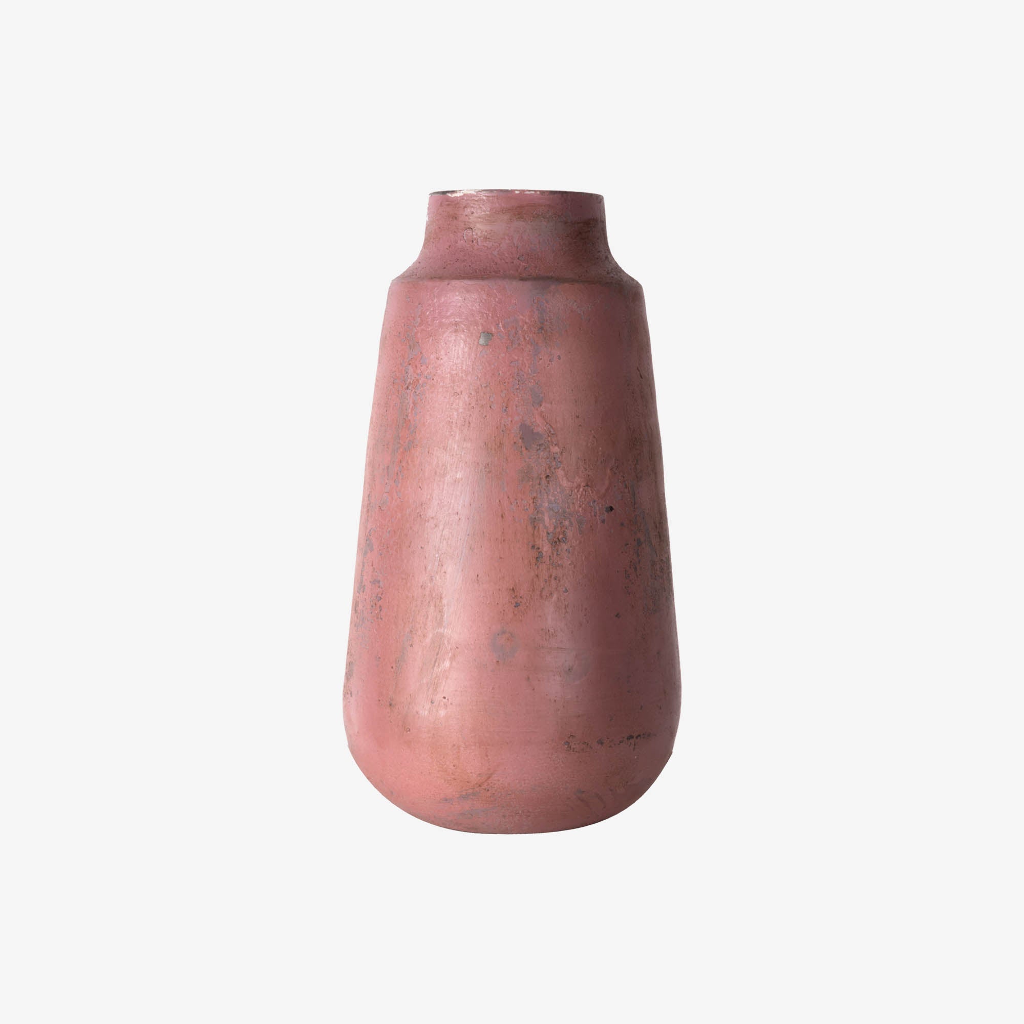 Iron decorative vase – h28xdsn.13cm, pink